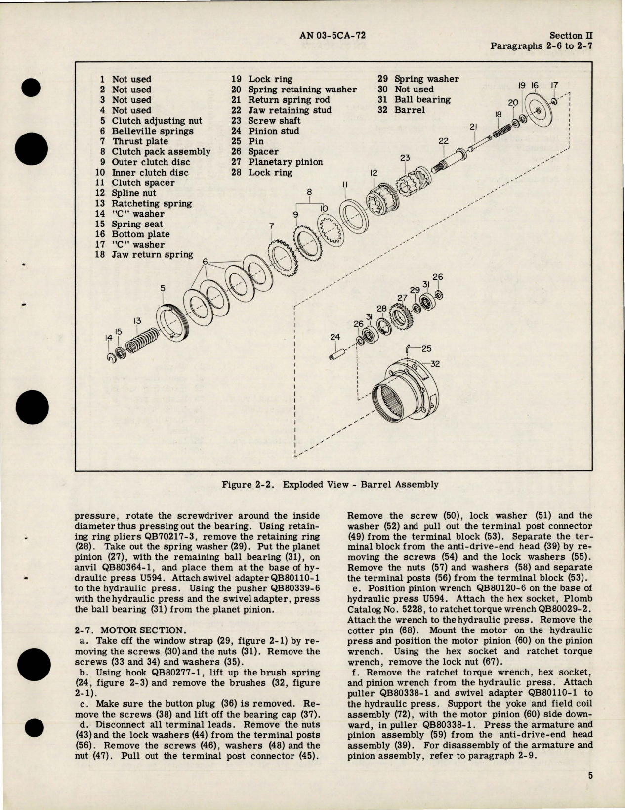 Sample page 9 from AirCorps Library document: Overhaul Instructions for Starters