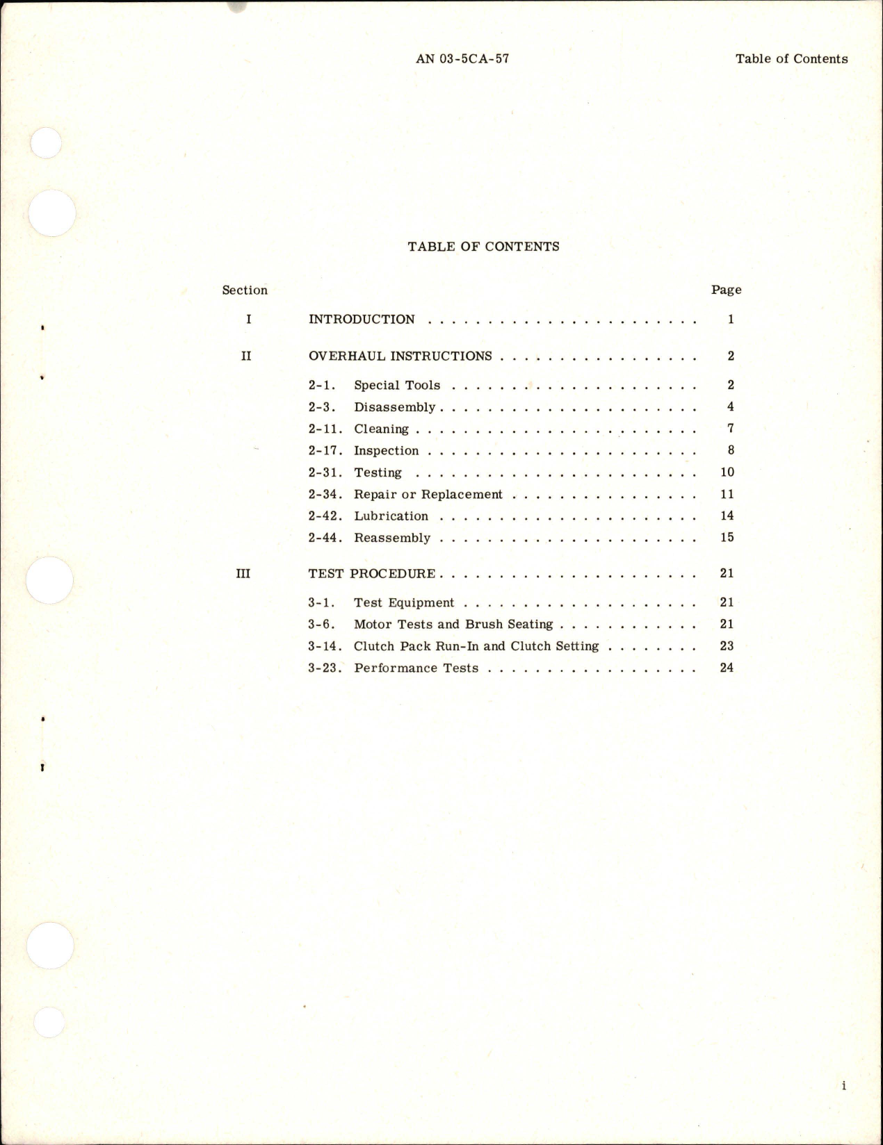 Sample page 7 from AirCorps Library document: Overhaul Instructions for Dirrect Cranking Electric Starters 