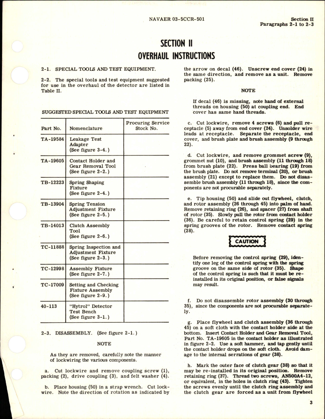 Sample page 5 from AirCorps Library document: Overhaul Instructions for Skid and Locked Wheel Detector Assembly