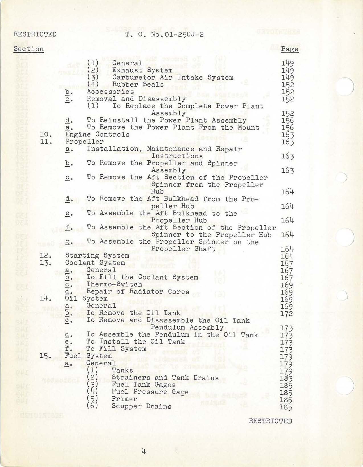 Sample page 8 from AirCorps Library document: Service Instructions for P-40E-1 Fighter