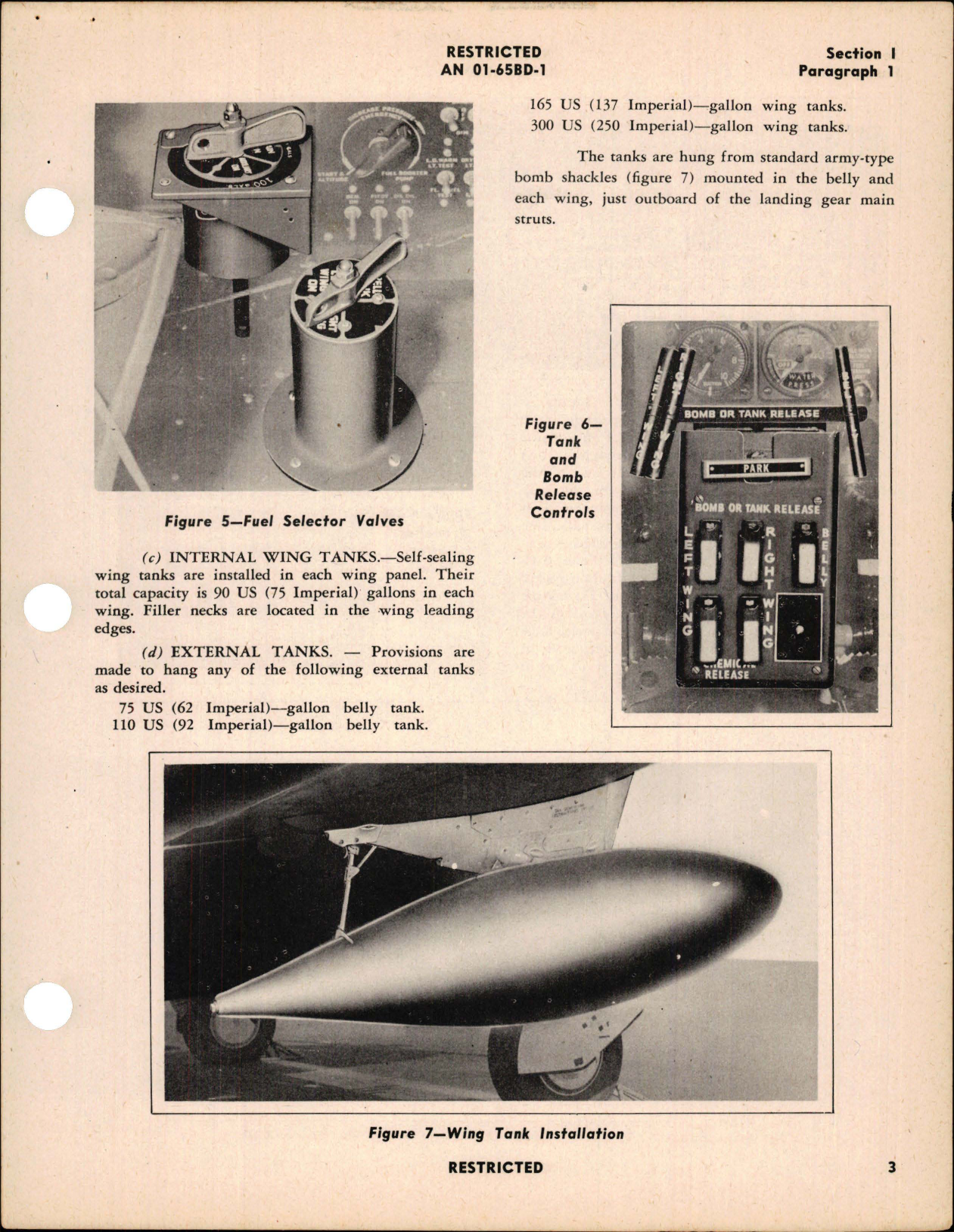 Sample page 7 from AirCorps Library document: Pilot's Flight Operating Instructions for P-47N