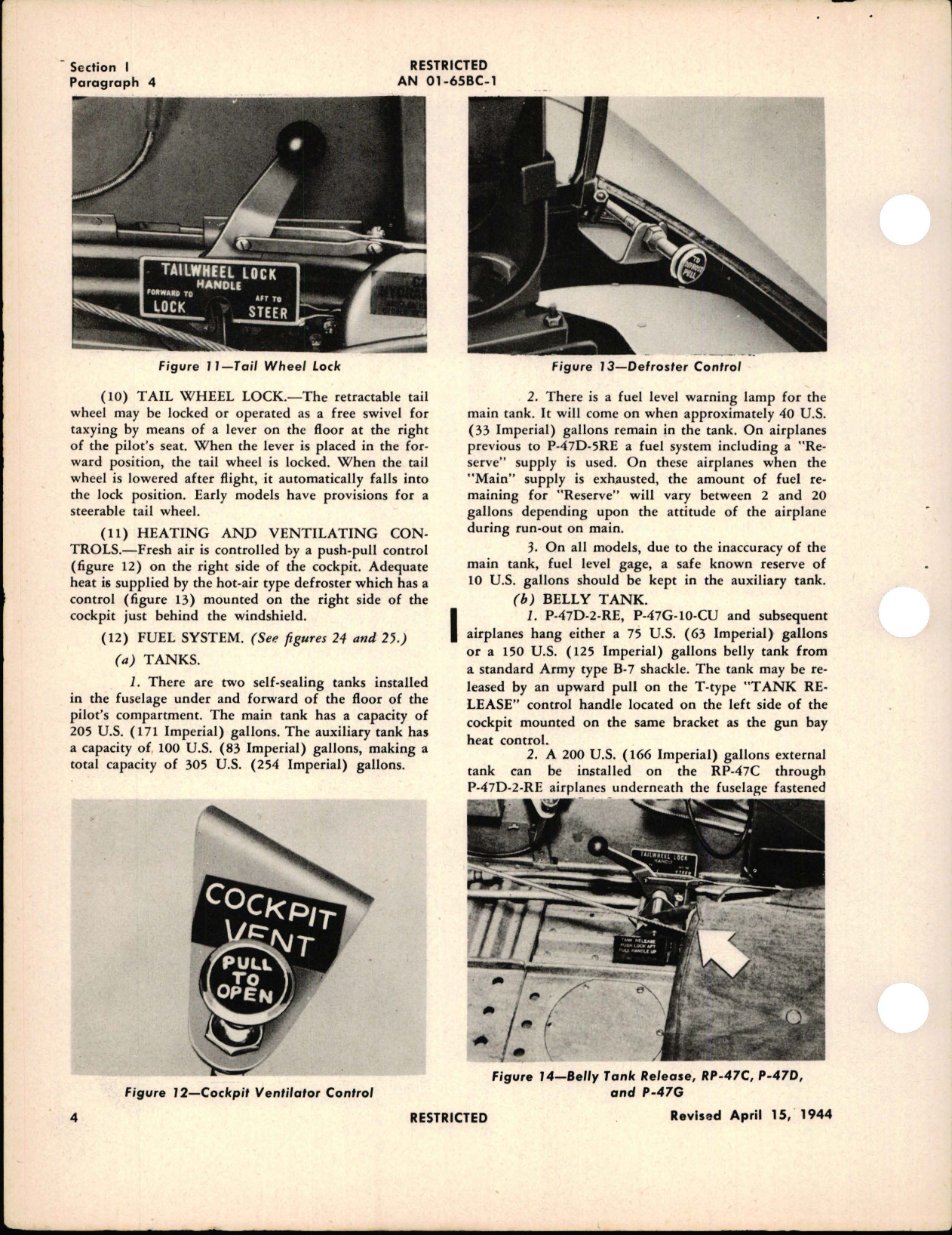 Sample page 8 from AirCorps Library document: Pilot's Flight Operating Instructions for RP-47B, RP-47C, P-47G, P-47D-1 through P-47-23