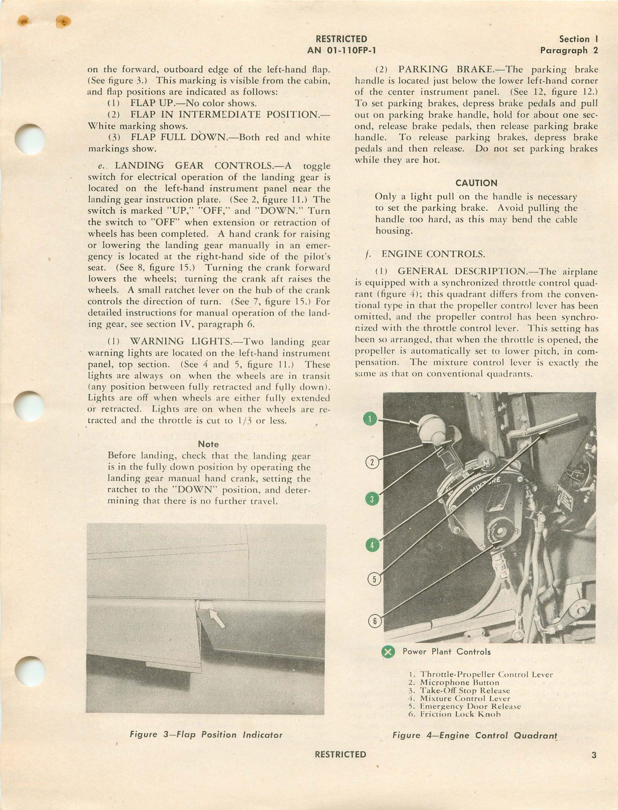 Sample page 7 from AirCorps Library document: Pilot's Flight Operating Instructions for P-63A-1, P-63A-5, P-63A-6, P-63A-7, P-63A-8, P-63A-9, P-63A-10