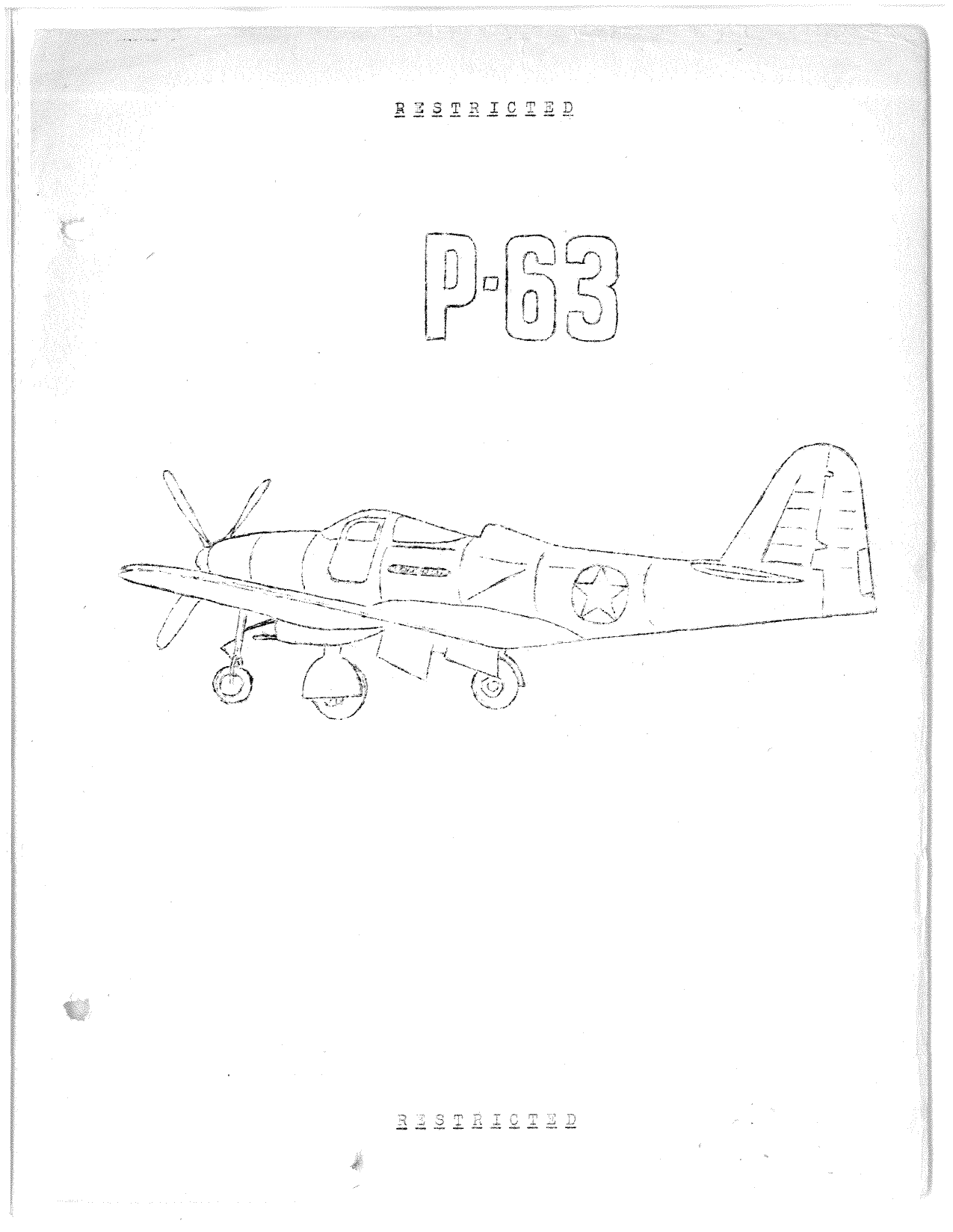 Sample page 1 from AirCorps Library document: Pre-Flight Curriculum for P-63 