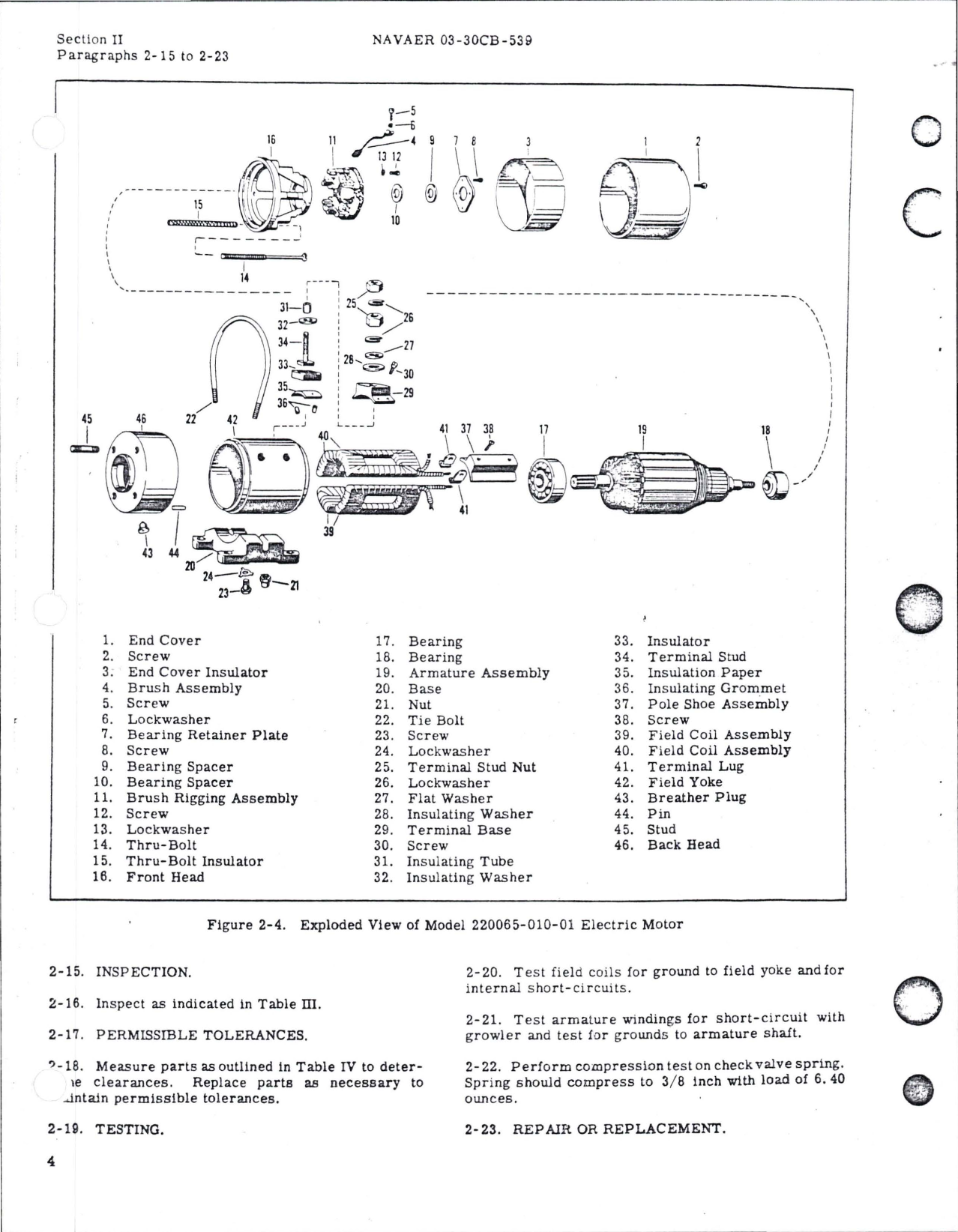 Sample page 7 from AirCorps Library document: Overhaul Instructions for Elect Motor Driven Hydraulic Gear Type Pump - 111069 Series