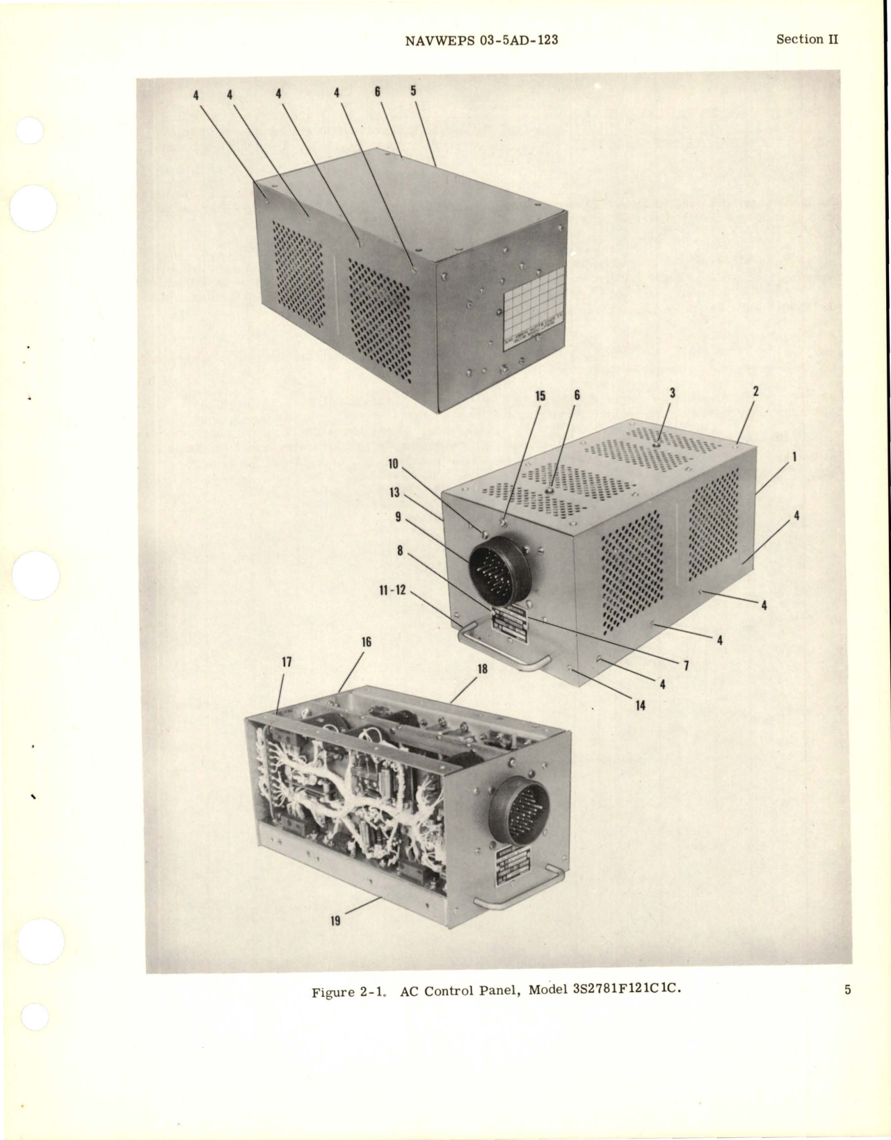 Sample page 9 from AirCorps Library document: Overhaul Instructions for Control Panel - Model 3S2781F121C1C 