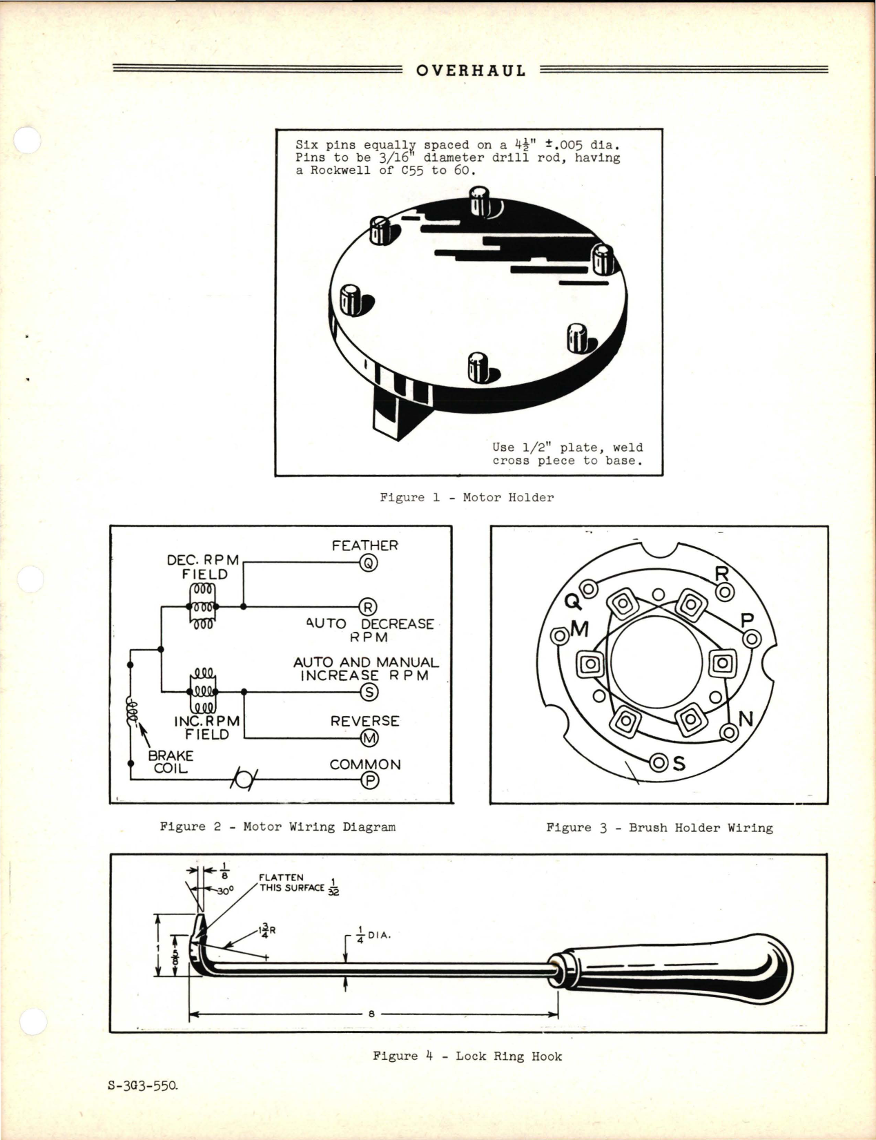Sample page 9 from AirCorps Library document: Propeller Overhaul for Motor and Brake - Model C632S-B Series