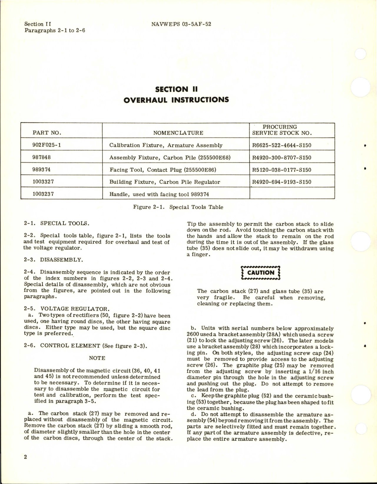 Sample page 6 from AirCorps Library document: Overhaul Instructions for AC Voltage Regulator - Part A14A9694-2 