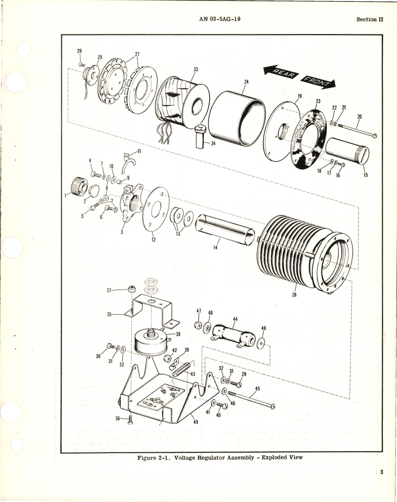 Sample page 5 from AirCorps Library document: Overhaul Instructions for Voltage Regulator - Model GR28 