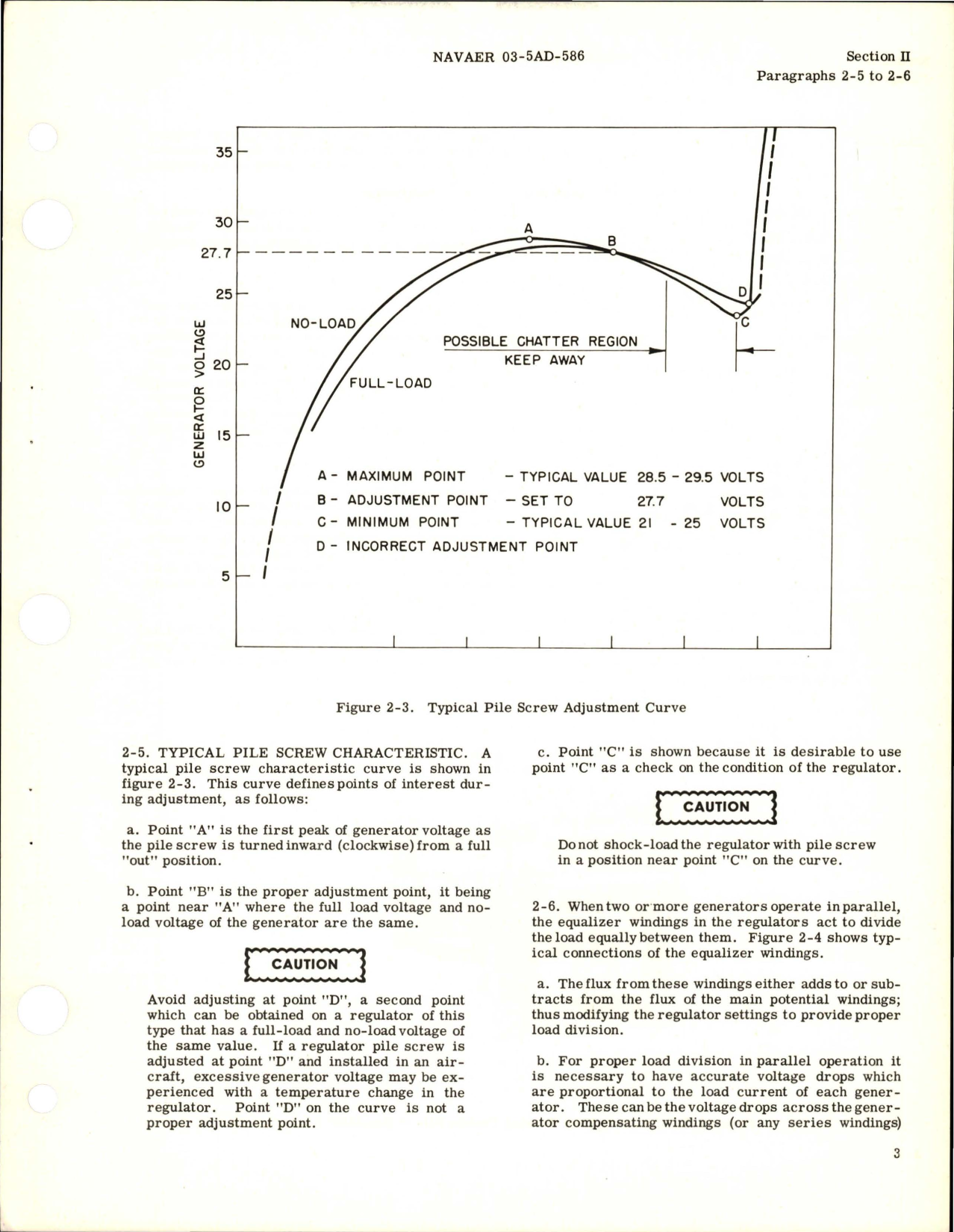 Sample page 7 from AirCorps Library document: Service and Overhaul Instructions for Generator Voltage Regulator - Model CR2795E100A1