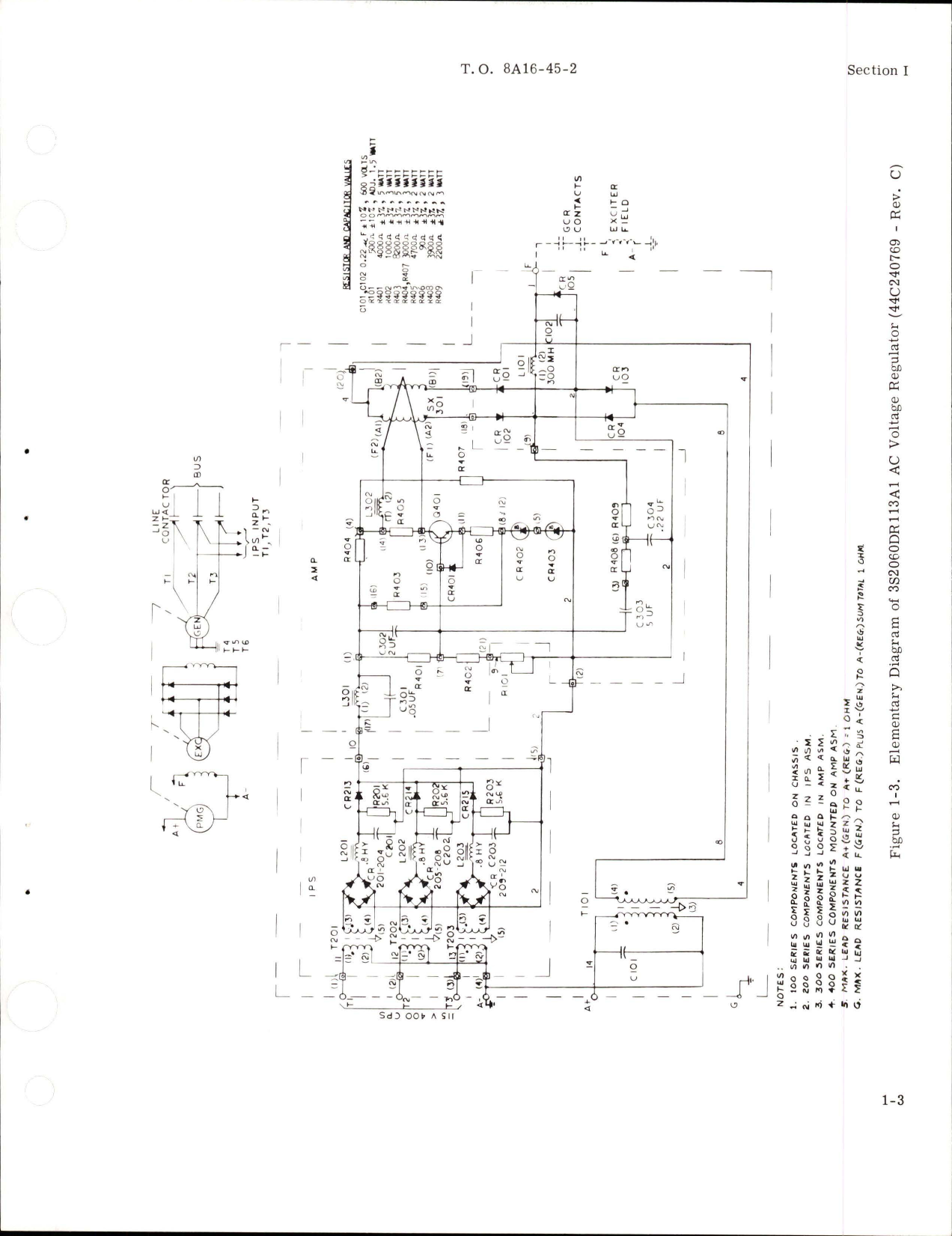 Sample page 7 from AirCorps Library document: Maintenance Instructions for AC Voltage Regulator - Model 3S2060DR113A1