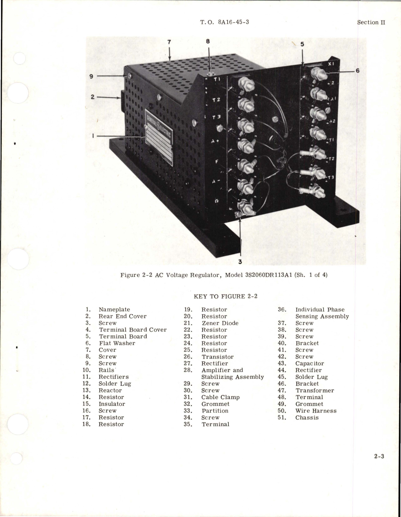 Sample page 7 from AirCorps Library document: Overhaul Instructions for AC Voltage Regulator - Model 3S2060DR113A1 