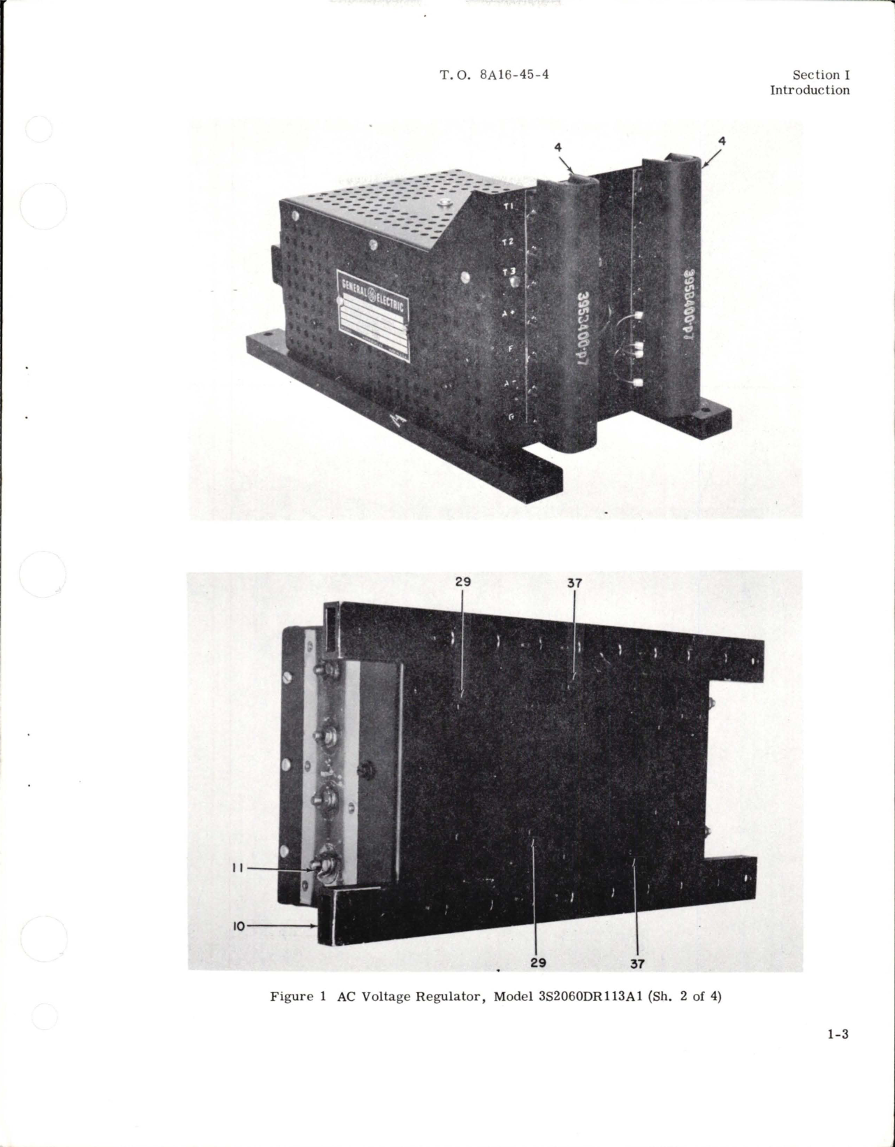 Sample page 5 from AirCorps Library document: Illustrated Parts Breakdown for AC Voltage Regulator - Model 3S2060DR113A1