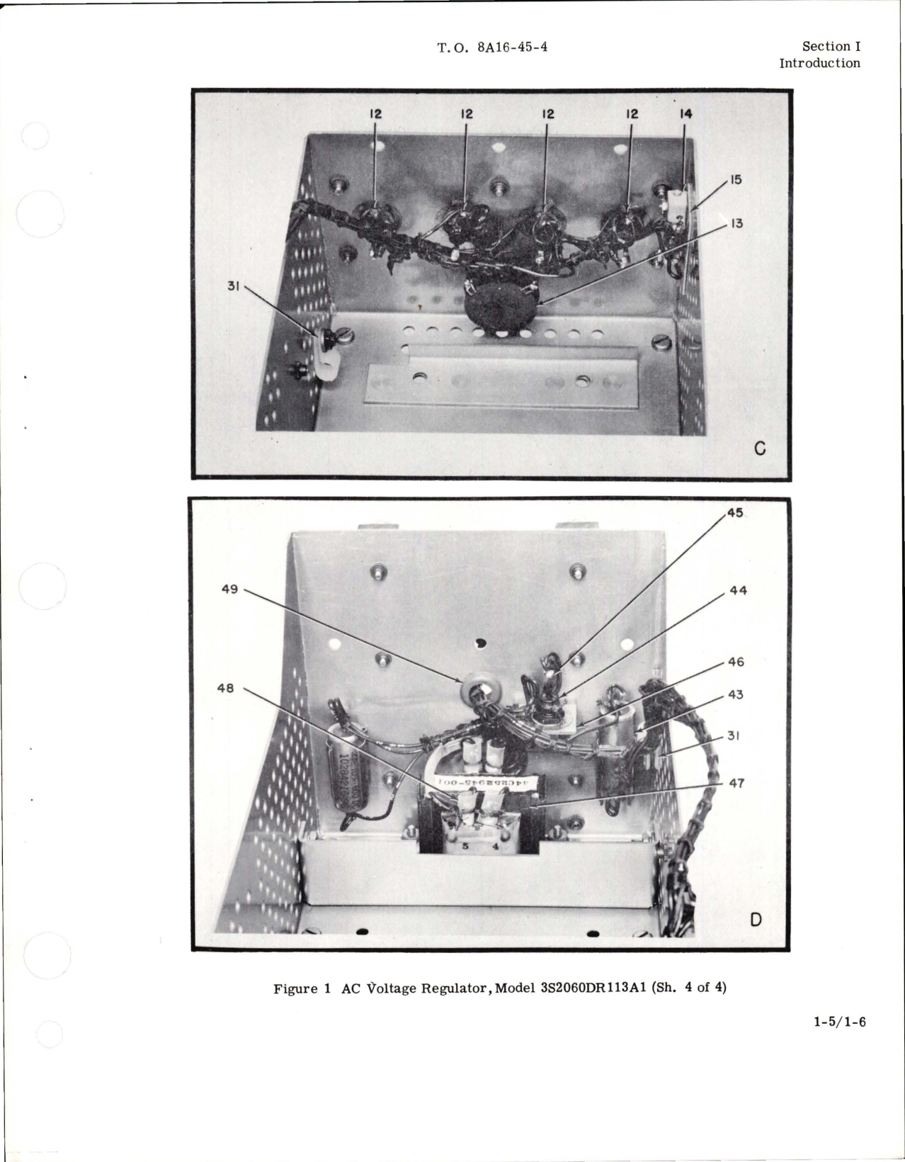 Sample page 7 from AirCorps Library document: Illustrated Parts Breakdown for AC Voltage Regulator - Model 3S2060DR113A1