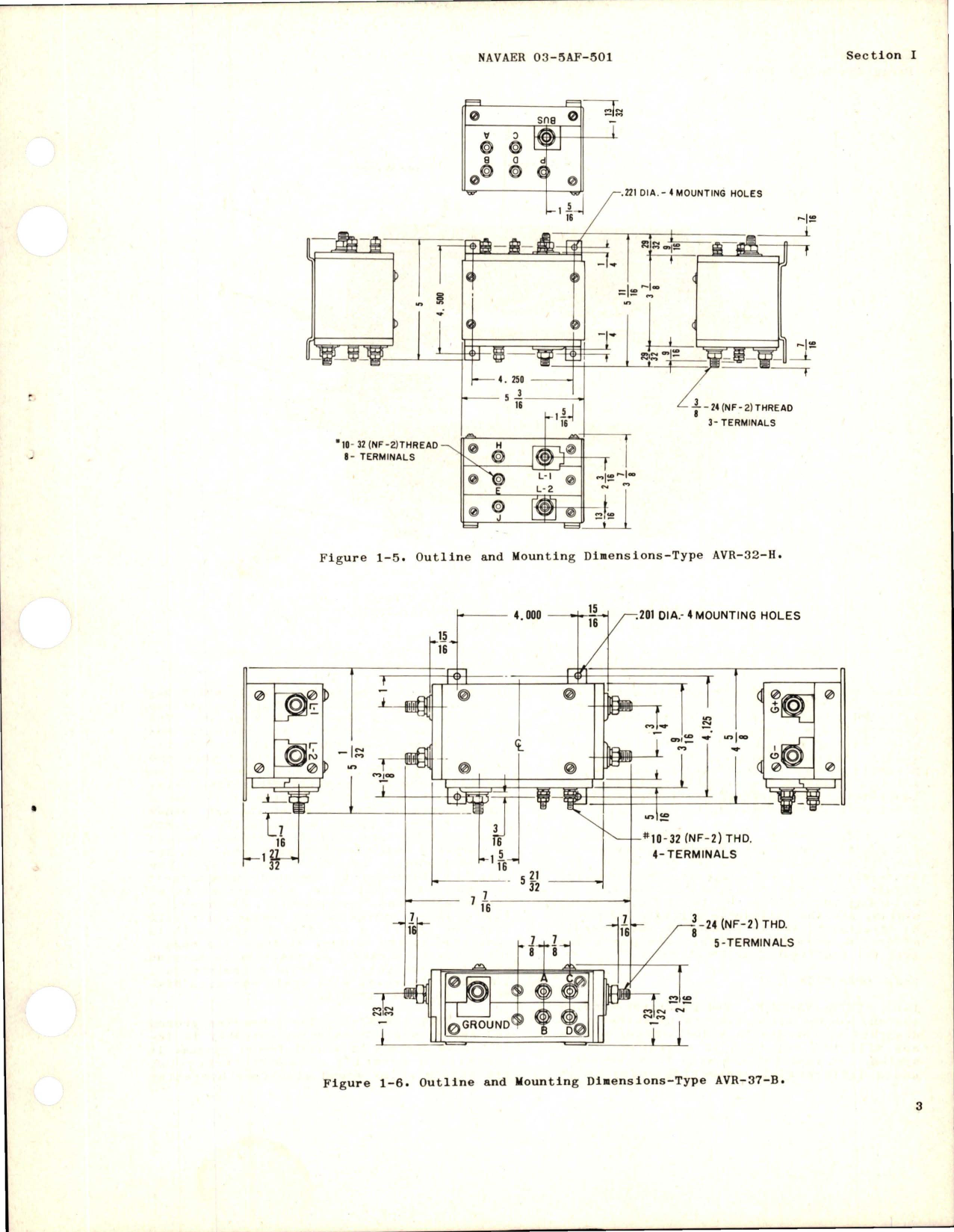 Sample page 7 from AirCorps Library document: Operation, Service and Overhaul Instructions with Parts Catalog for Generator Contactor and Feeder Protection Relay Assembly