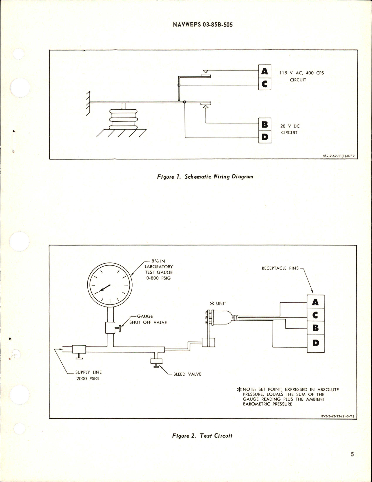 Sample page 5 from AirCorps Library document: Overhaul Instructions with Parts for AB Ignition Fluid Pressure Switch Assembly - Specification 336C155P1 - Part CG12166