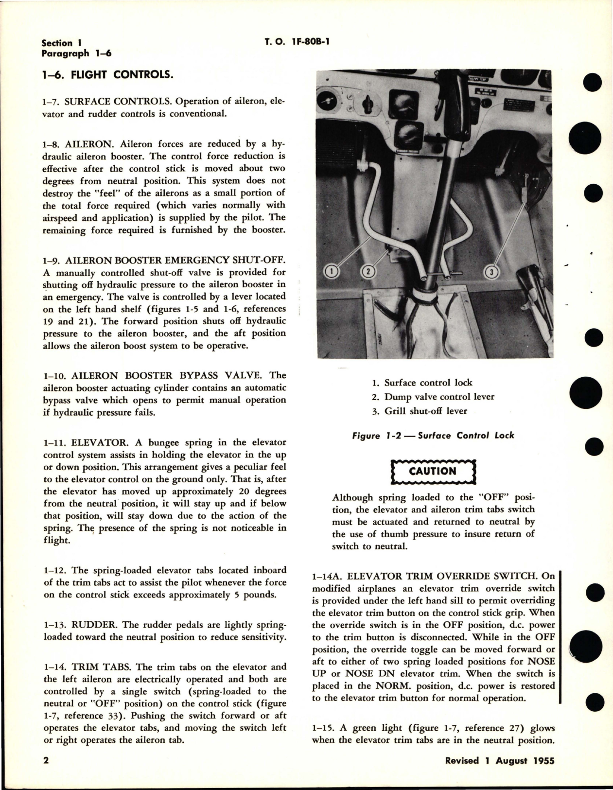 Sample page 8 from AirCorps Library document: Flight Operating Instructions for F-80B, F-80C, and TV-1