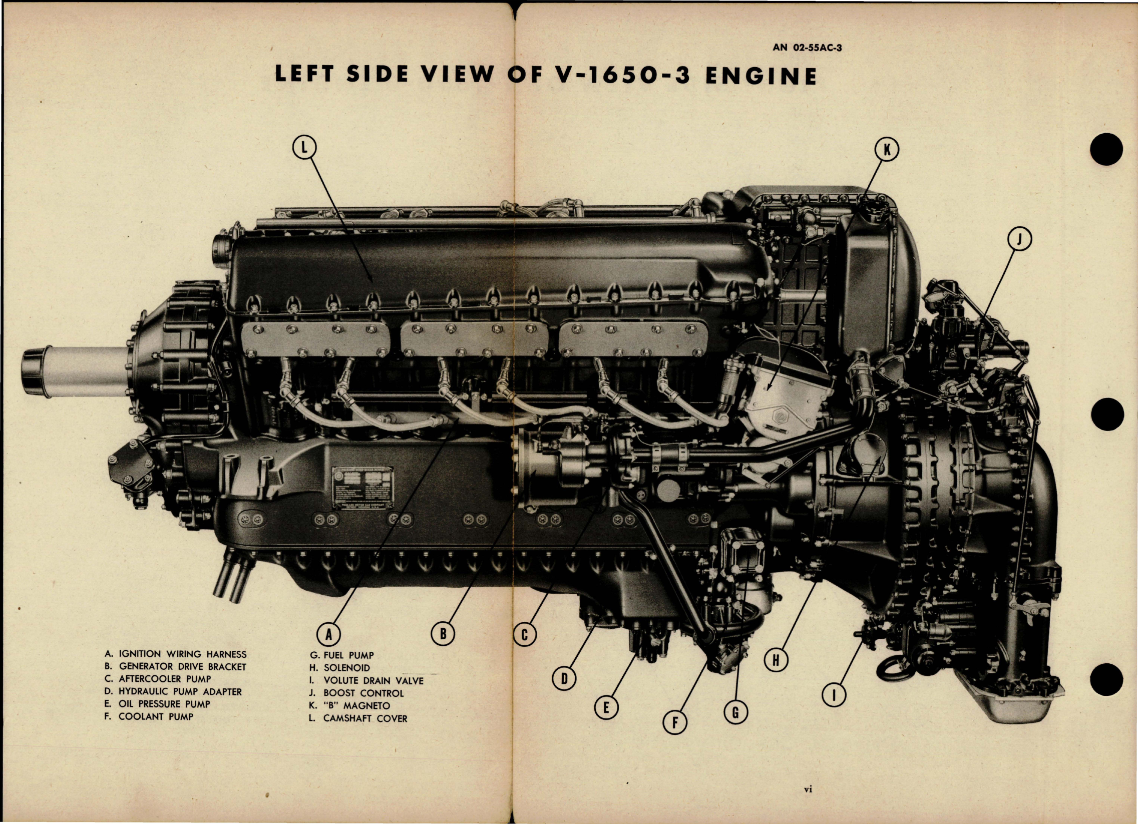 Sample page 8 from AirCorps Library document: Overhaul Instructions for Aircraft Engines - V-1650-3, V-1650-7, Merlin 68 and 69