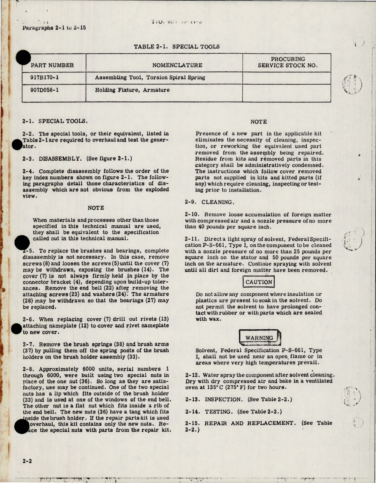 Sample page 7 from AirCorps Library document: Overhaul Instructions for DC Motor Part A24A9151-2 (Westinghouse