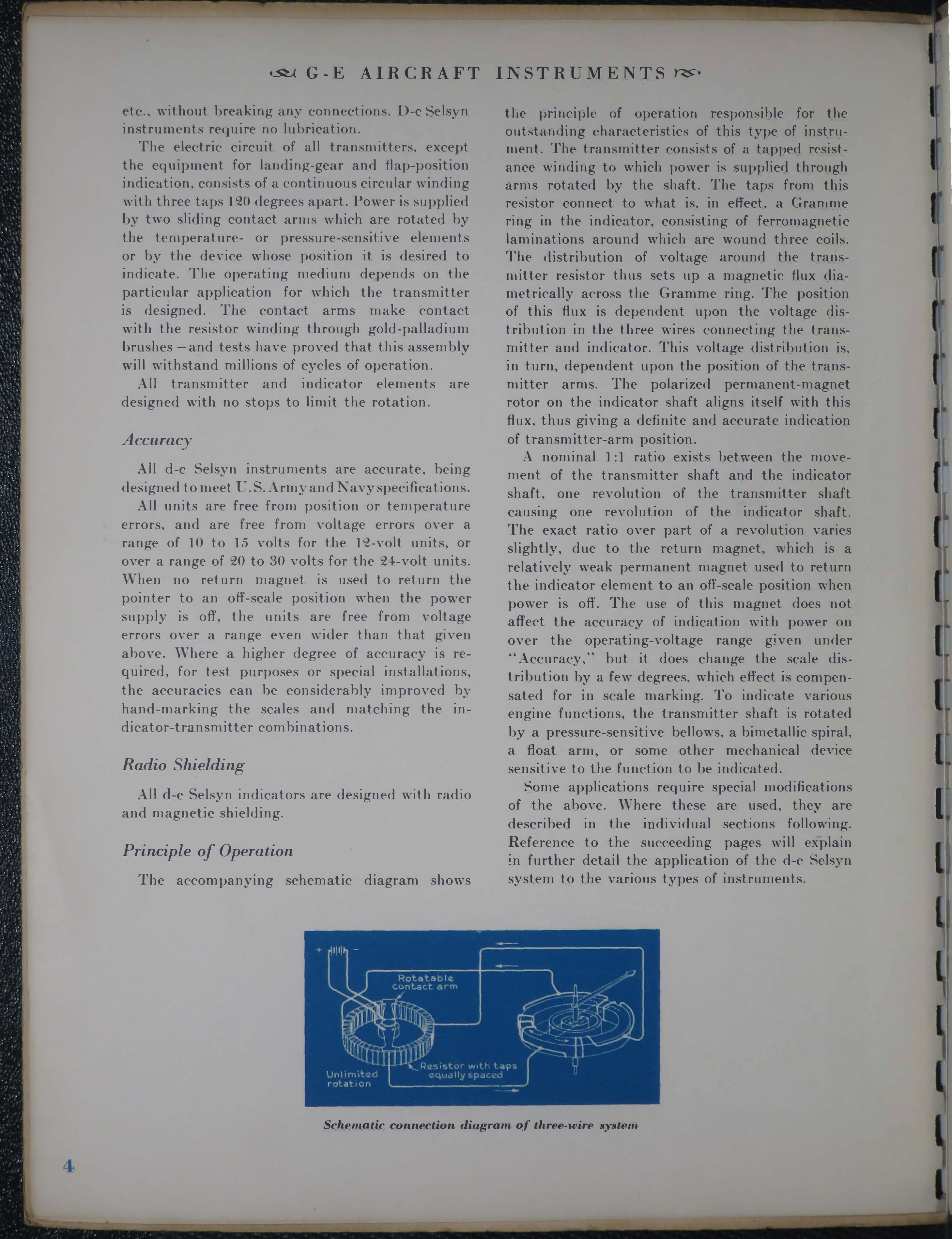 Sample page 6 from AirCorps Library document: Aircraft Instruments, Remote-Indicating D-C Selsyn System