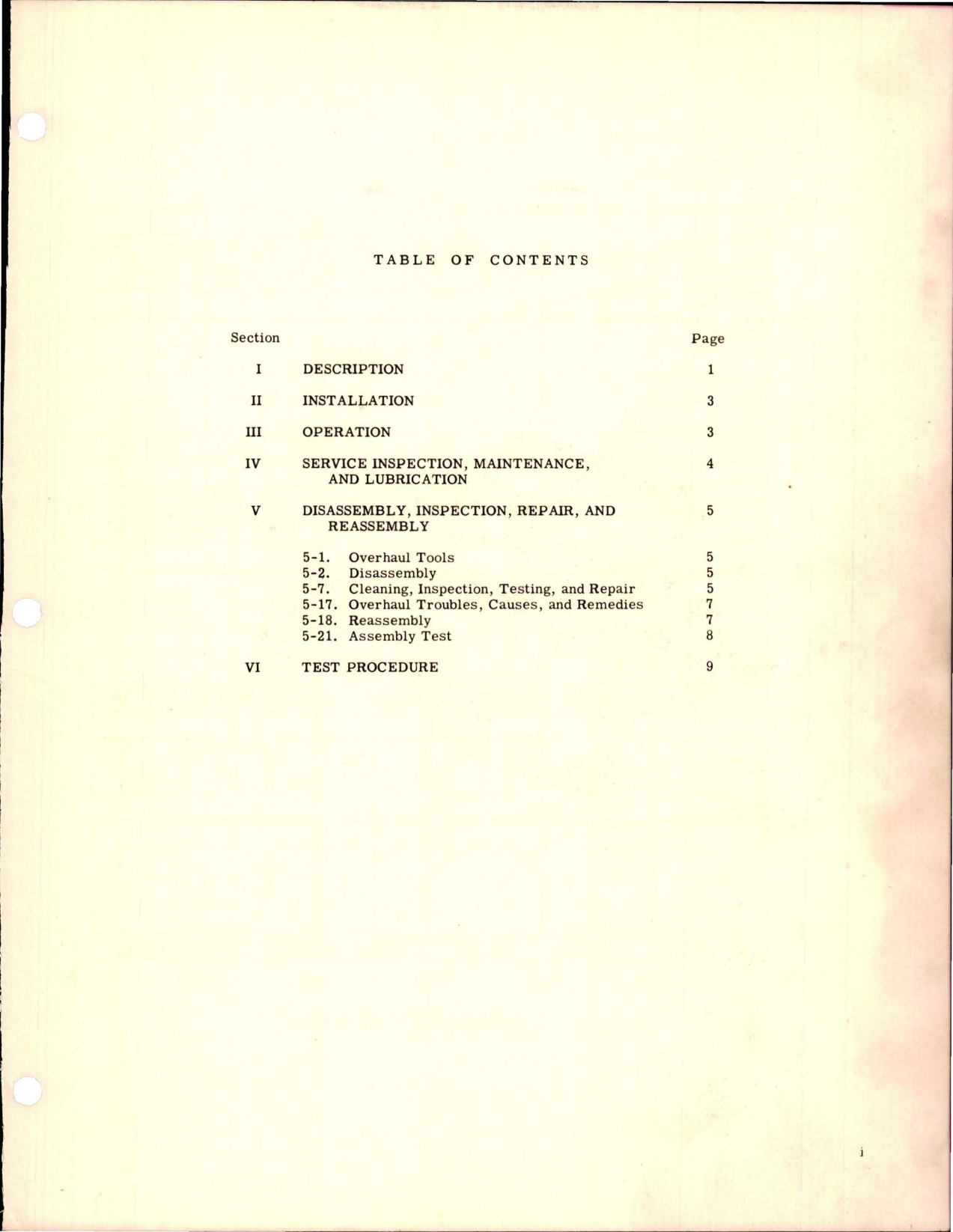 Sample page 5 from AirCorps Library document: Instruction Manual for Engine Driven Fuel Pump - Model TF-1900