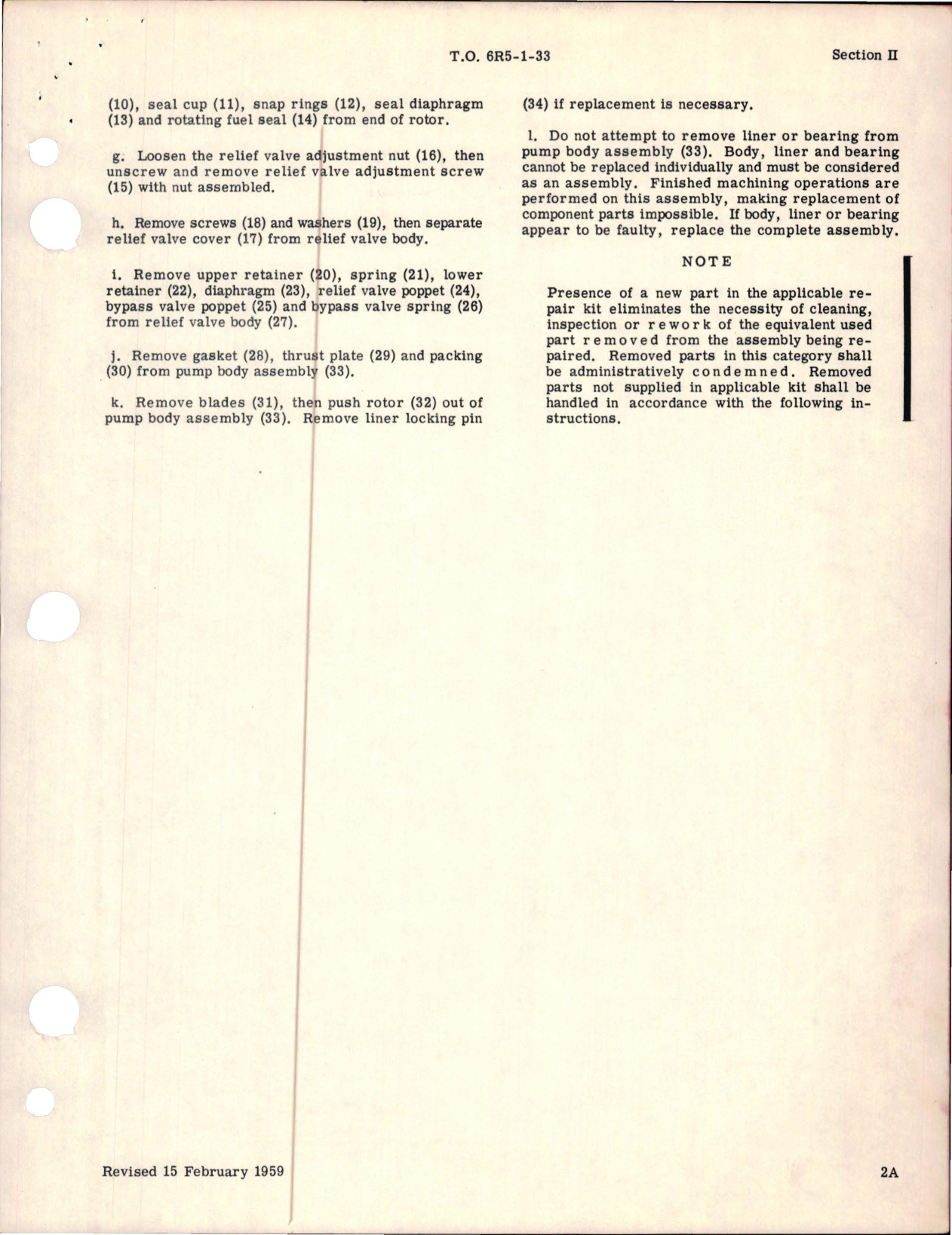 Sample page 5 from AirCorps Library document: Overhaul for Engine and Electric Motor Driven Fuel Pumps 