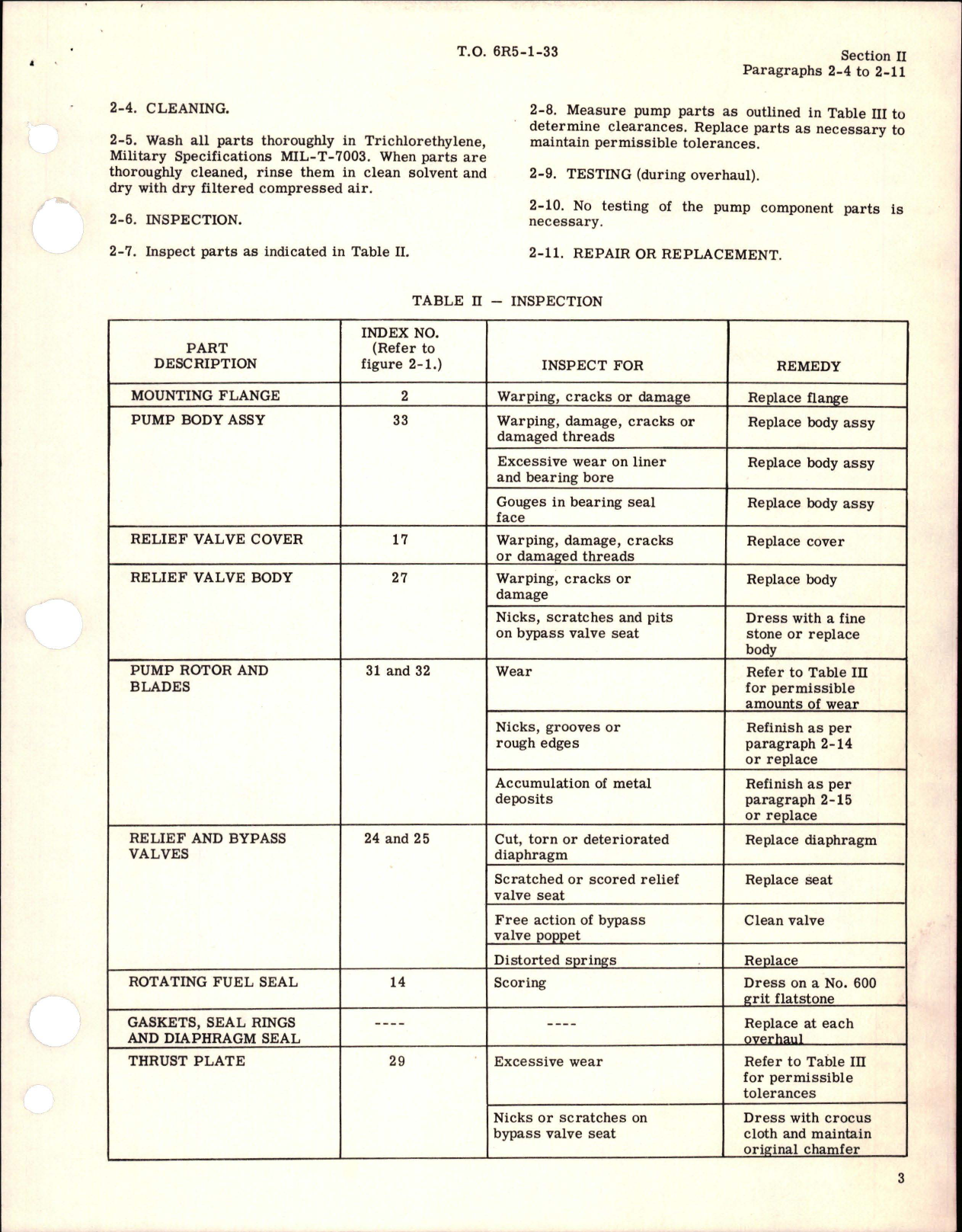 Sample page 7 from AirCorps Library document: Overhaul for Engine and Electric Motor Driven Fuel Pumps 