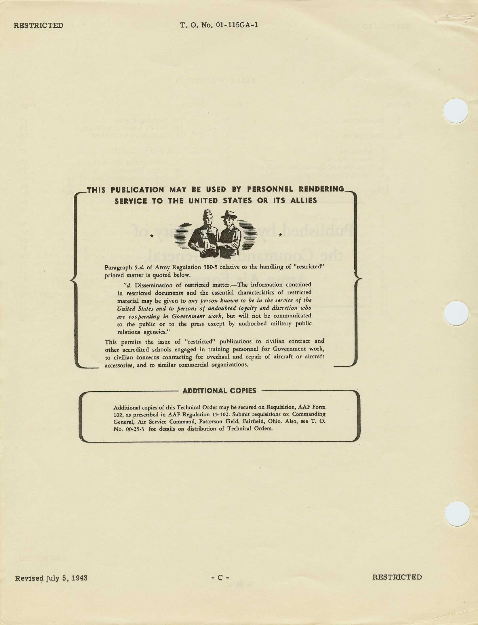 Sample page 4 from AirCorps Library document: Pilot's Flight Operating Instructions for PT-19 Series