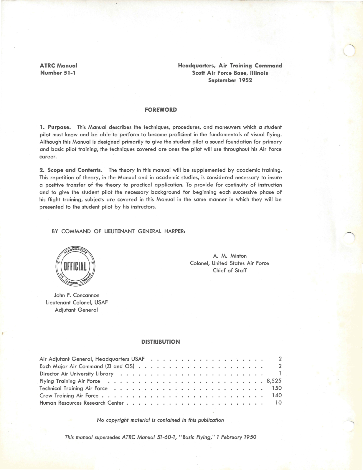 Sample page 3 from AirCorps Library document: Primary Flying