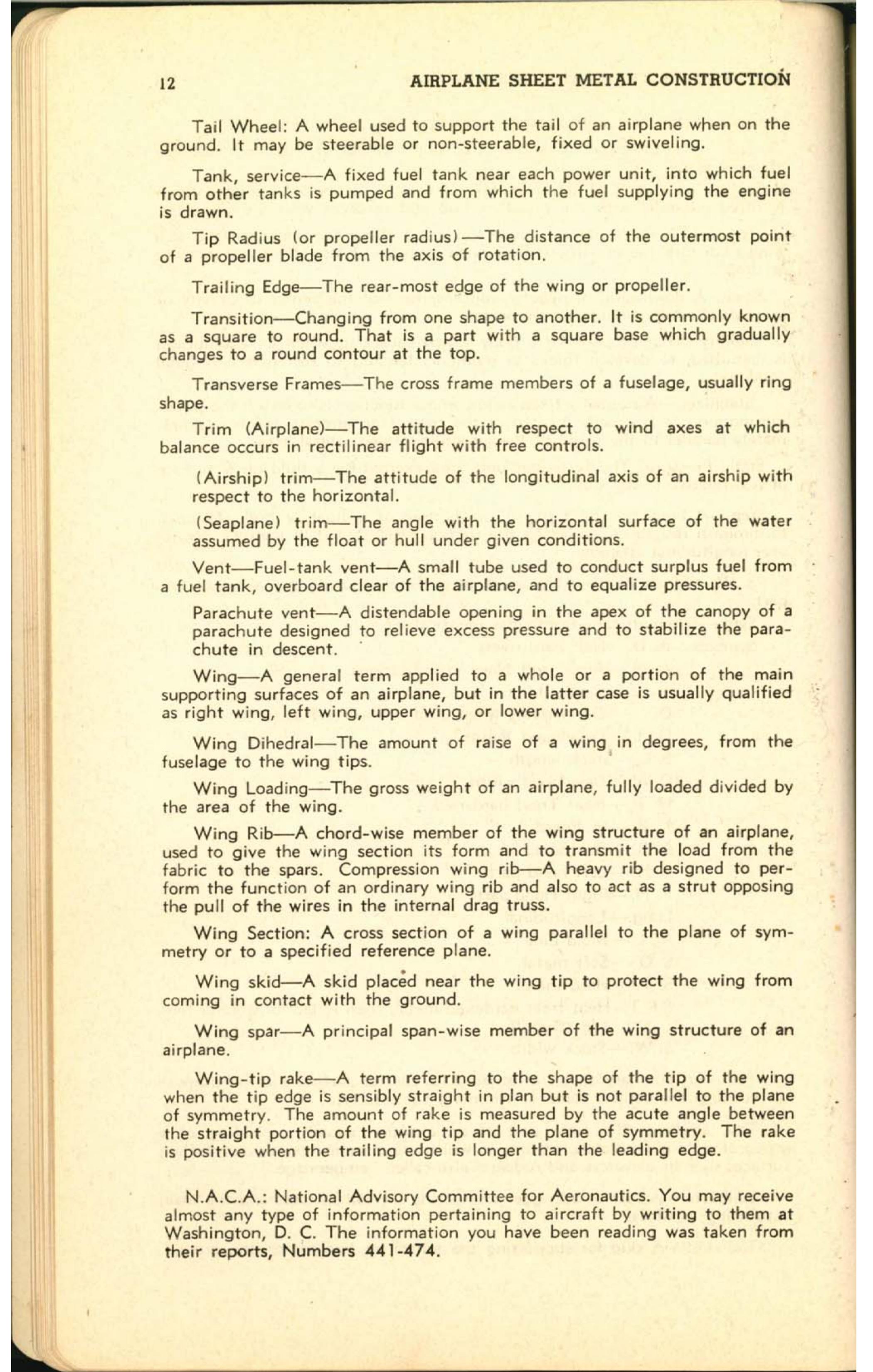 Sample page 26 from AirCorps Library document: Airplane Sheet Metal Construction Book 1