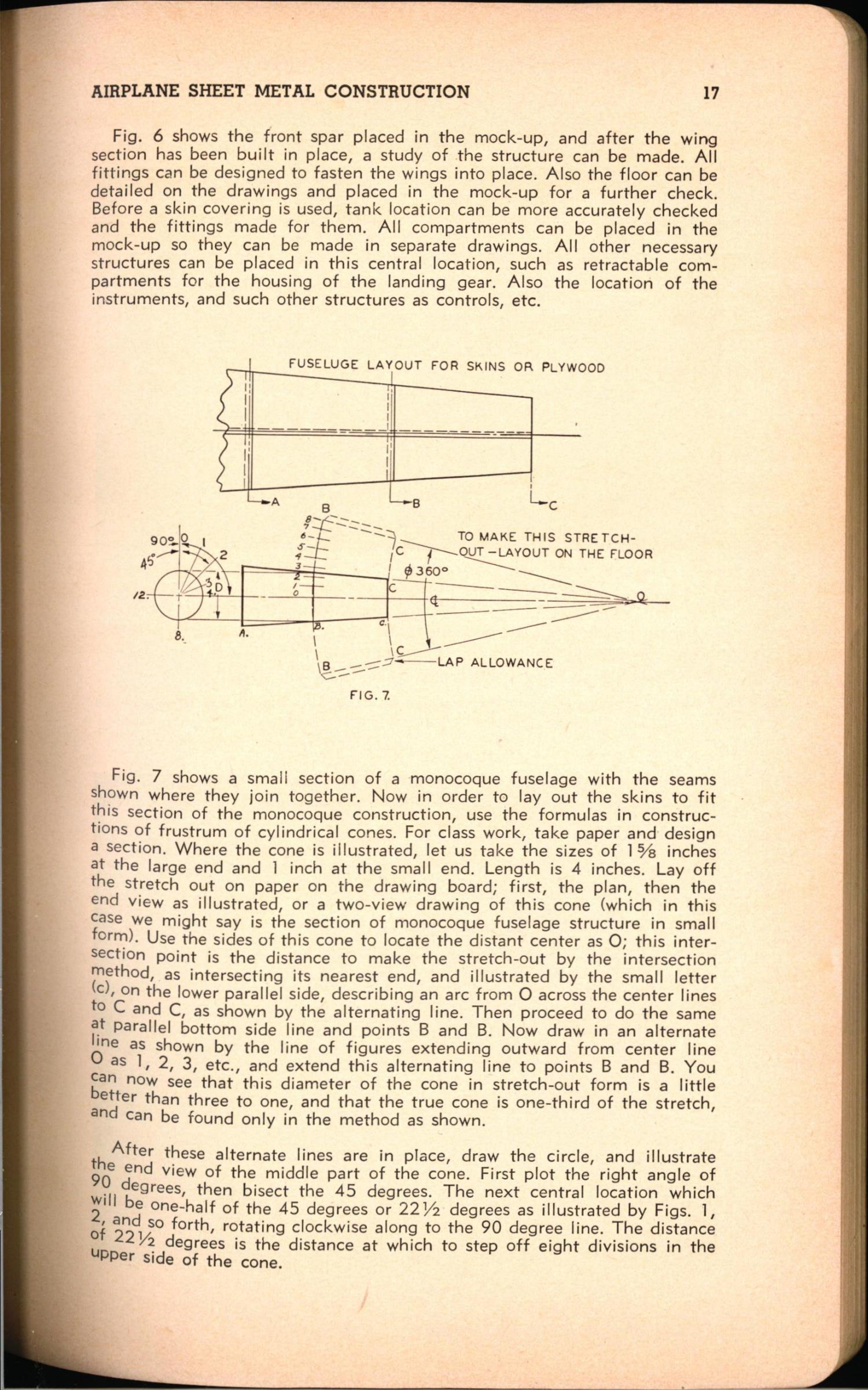 Sample page 27 from AirCorps Library document: Airplane Sheet Metal Construction Book 2