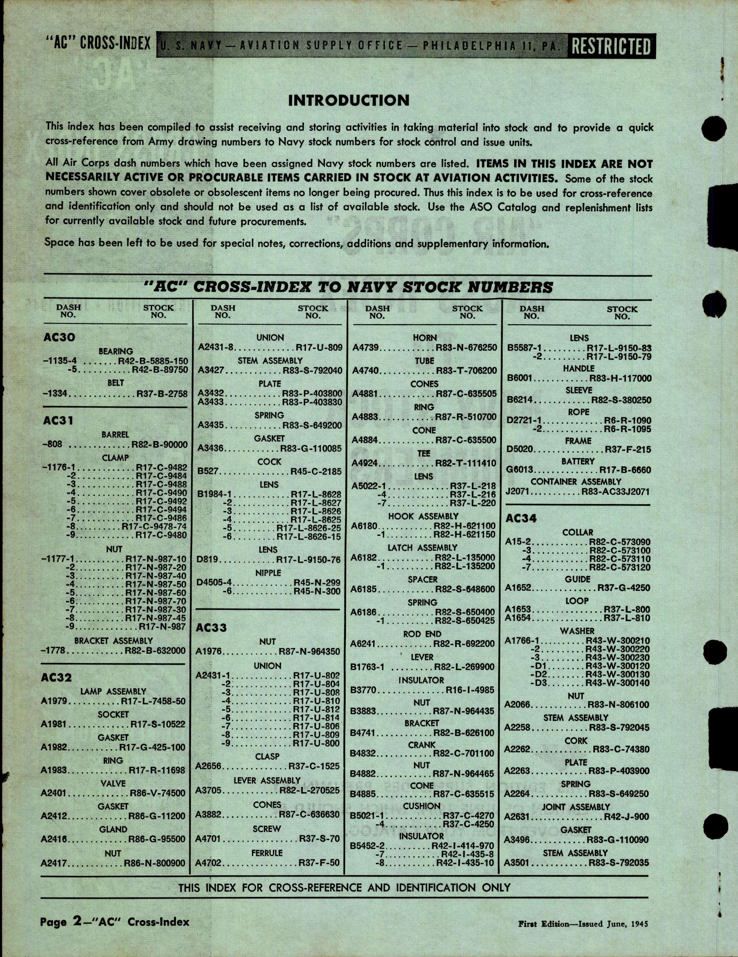 Sample page 2 from AirCorps Library document: 