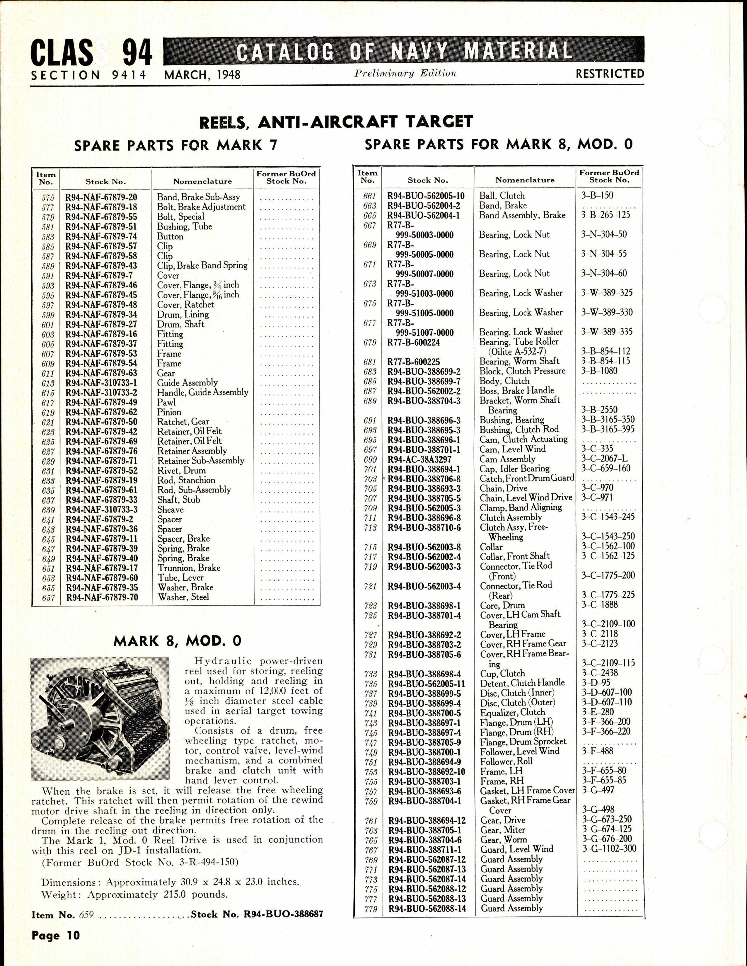 Sample page 10 from AirCorps Library document: Tow Target Equipment