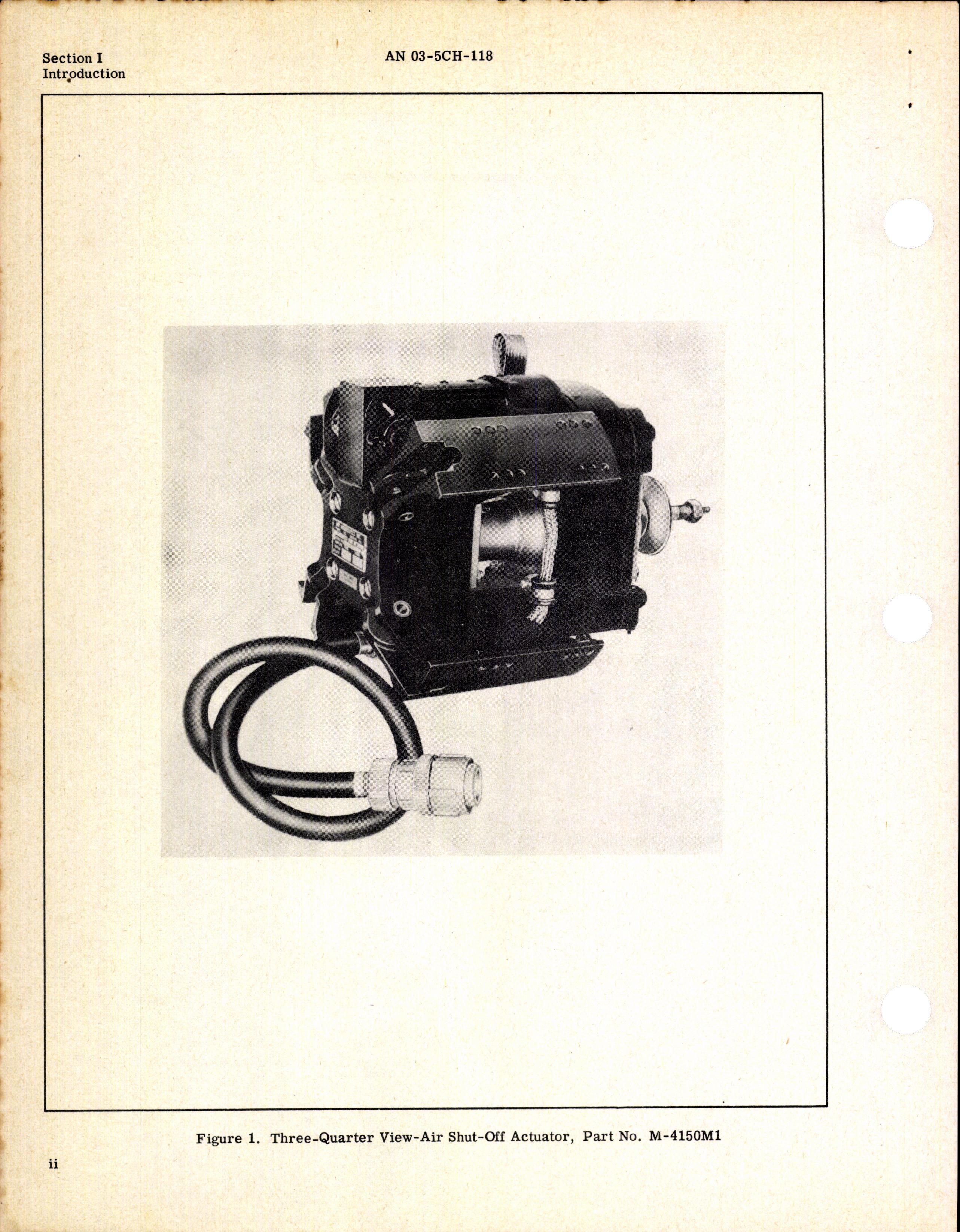 Sample page 4 from AirCorps Library document: Parts Breakdown for Air Shut-Off Actuators Models