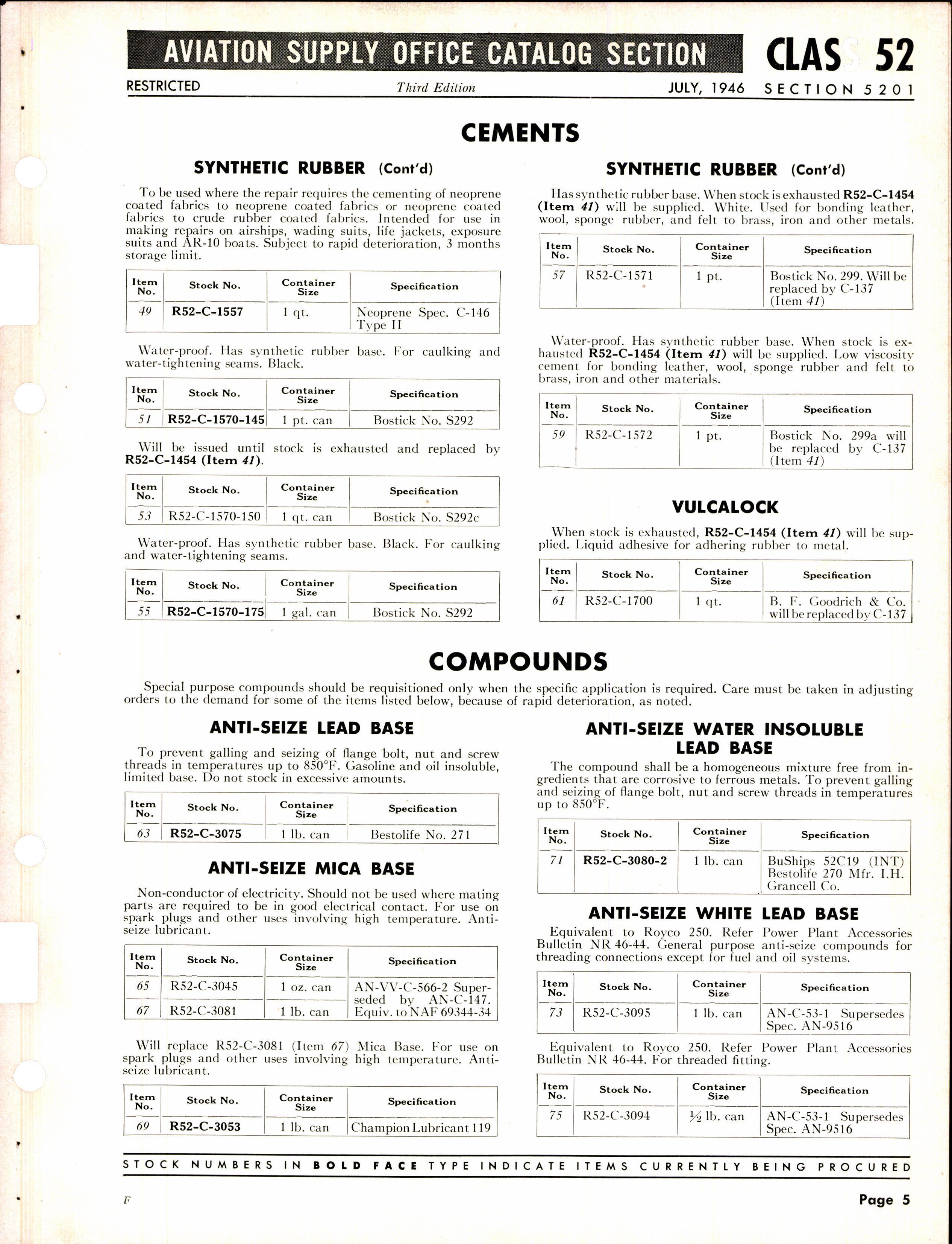 Sample page 5 from AirCorps Library document: Aircraft Finishes & Cements