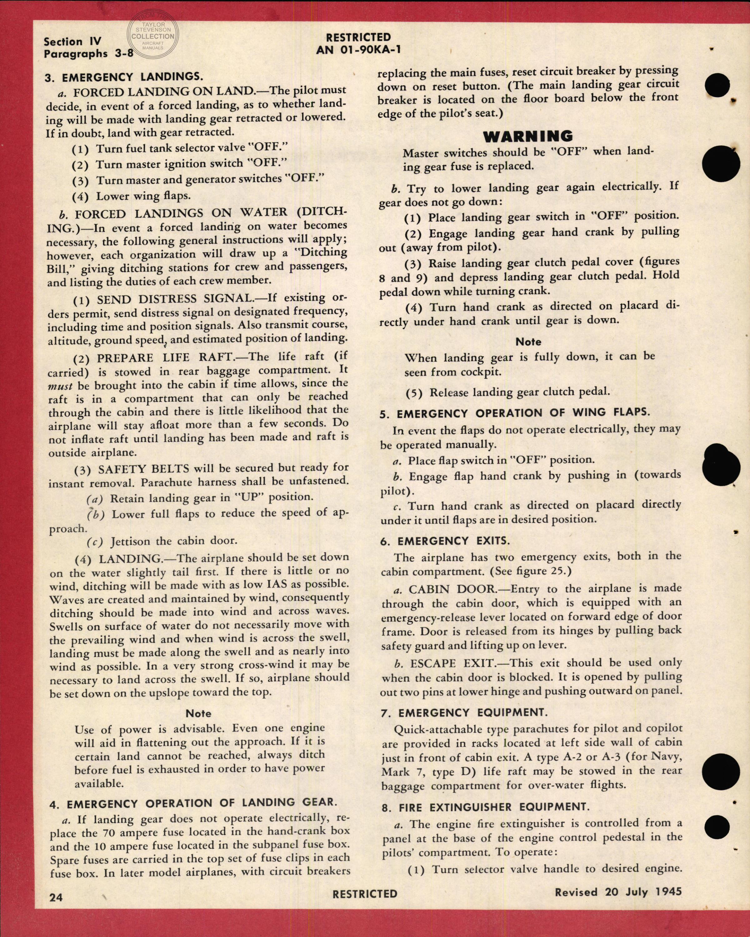 Sample page 29 from AirCorps Library document: Pilots Handbook - AT-7 - SNB-2 