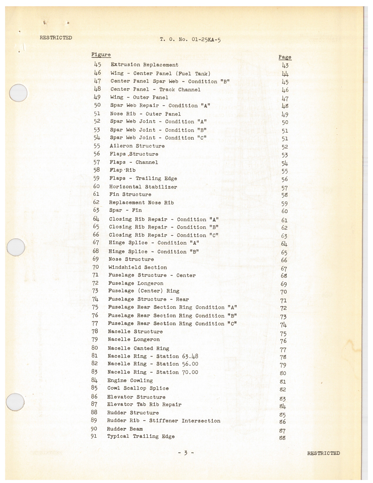 Sample page 5 from AirCorps Library document: Structural Repair Manual for the AT-9 Advanced Training Airplane