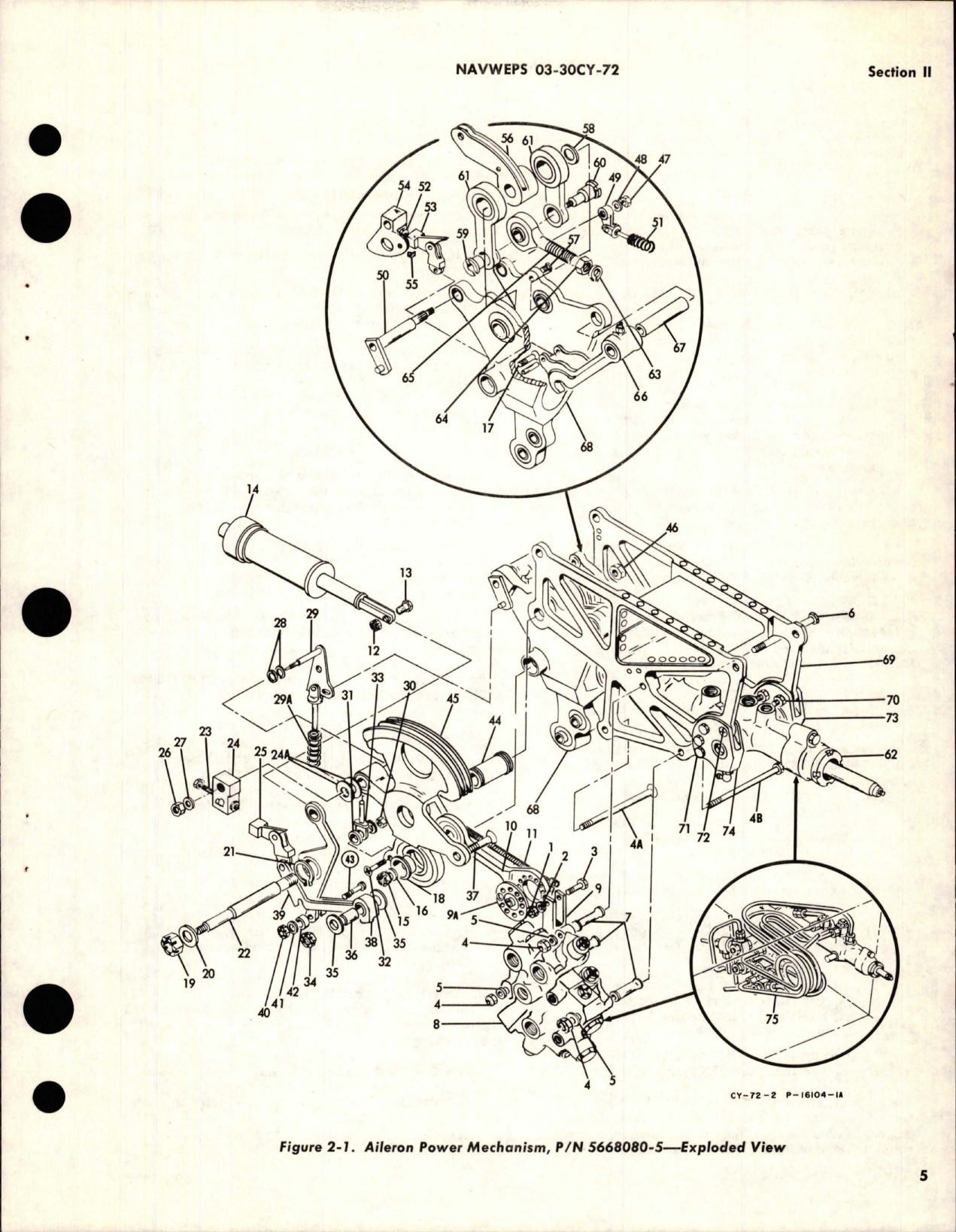 Sample page 9 from AirCorps Library document: Overhaul Instructions for Aileron Power Mechanism 