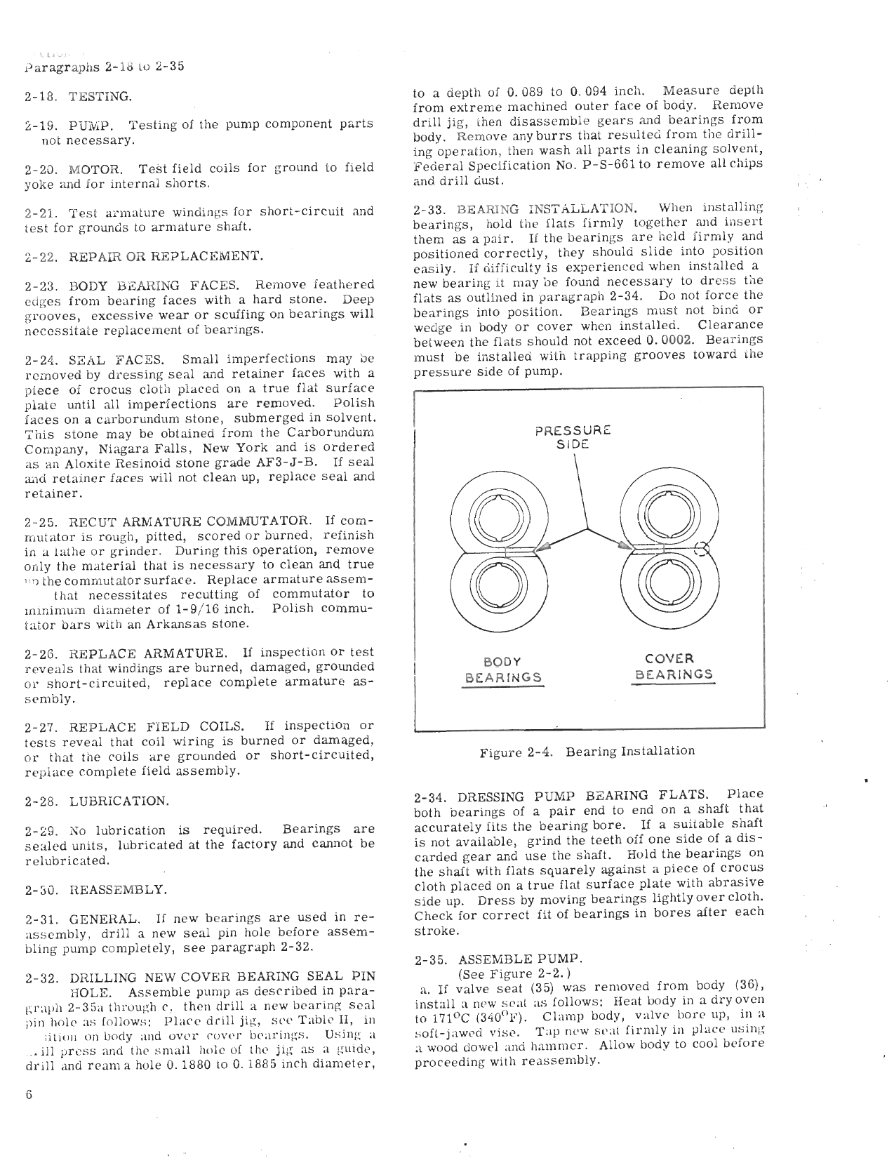 Sample page 9 from AirCorps Library document: Overhaul Instructions for Electric Motor Driven Hydraulic Gear Type Pump - Model 1E-777 Series