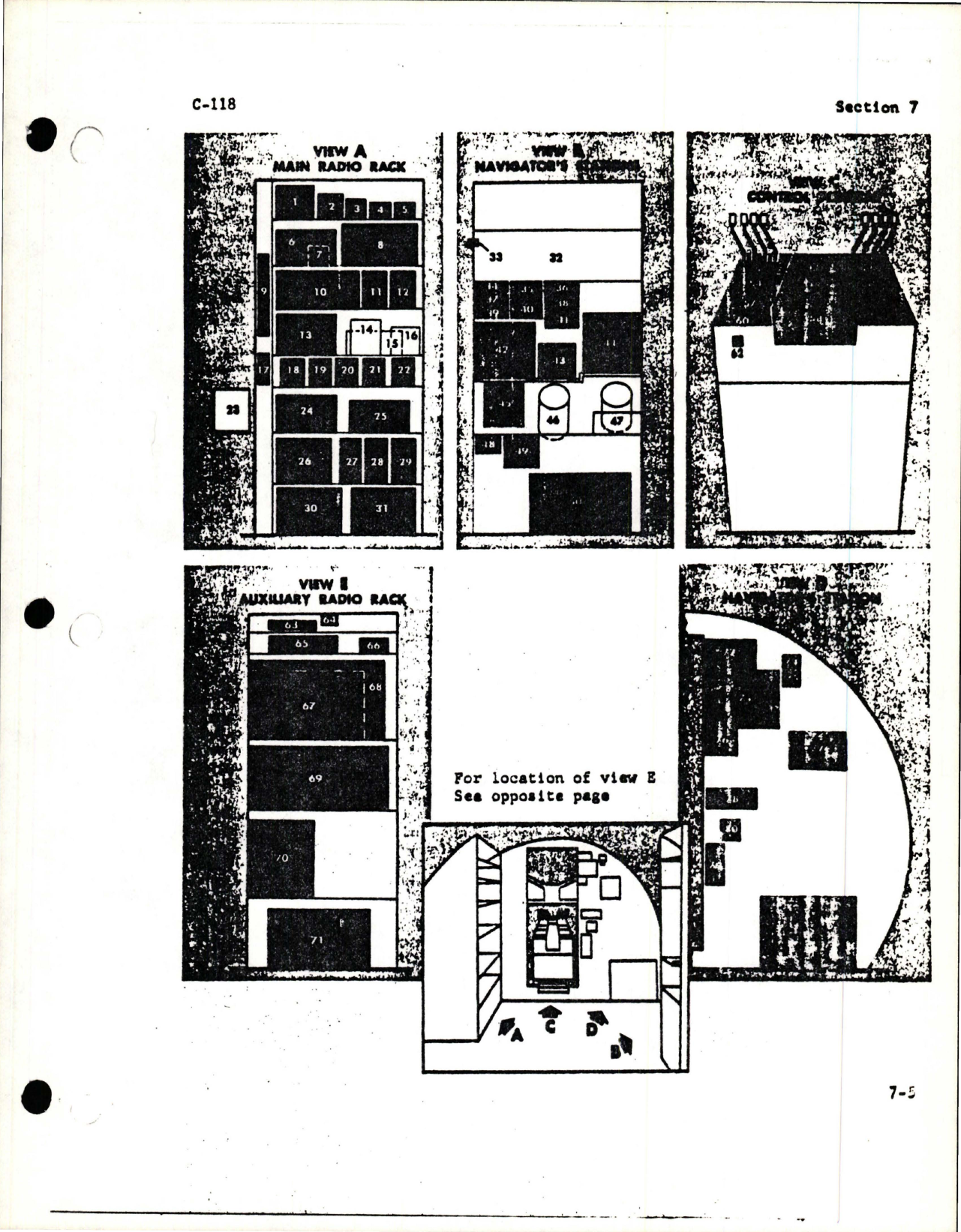 Sample page 5 from AirCorps Library document: Communications for C-118 - Section 7