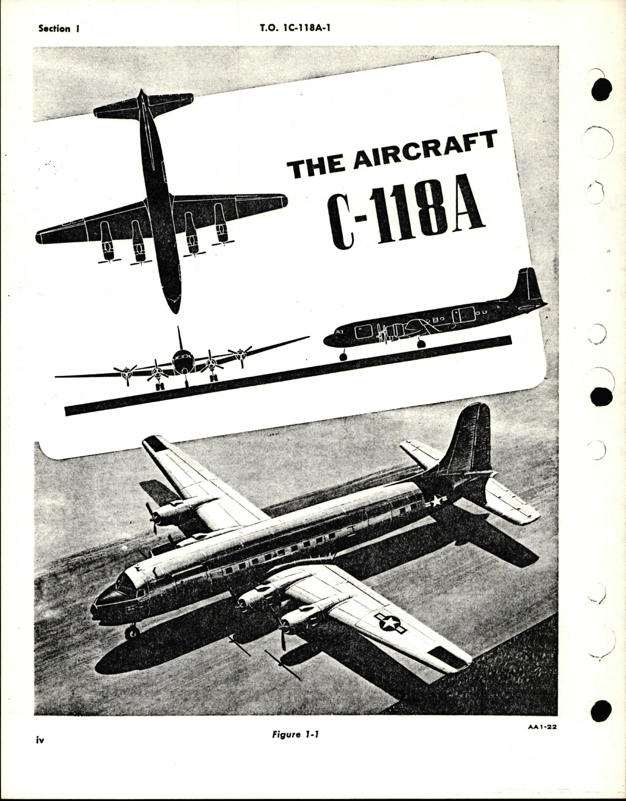 Sample page 9 from AirCorps Library document: Flight Manual for C-118A and VC-118A