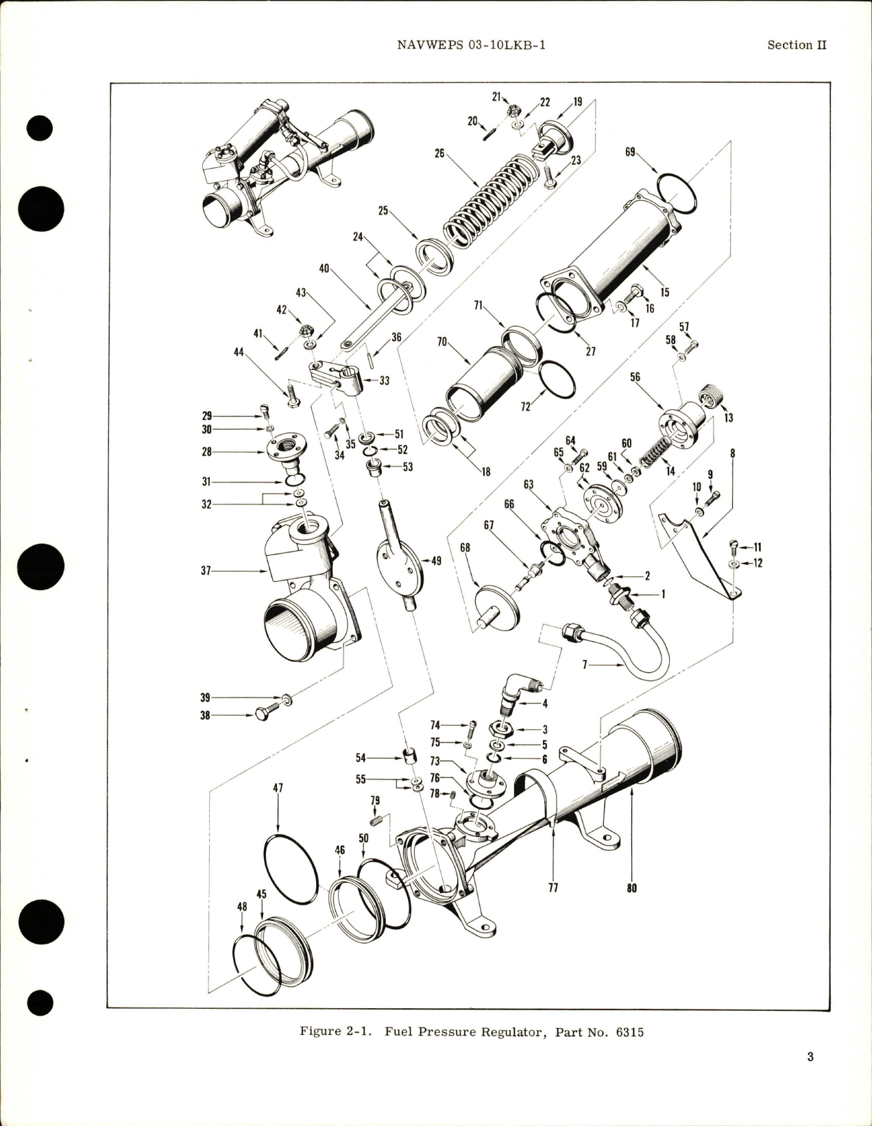 Sample page 7 from AirCorps Library document: Overhaul Instructions for Fuel Pressure Regulator - Part 6315