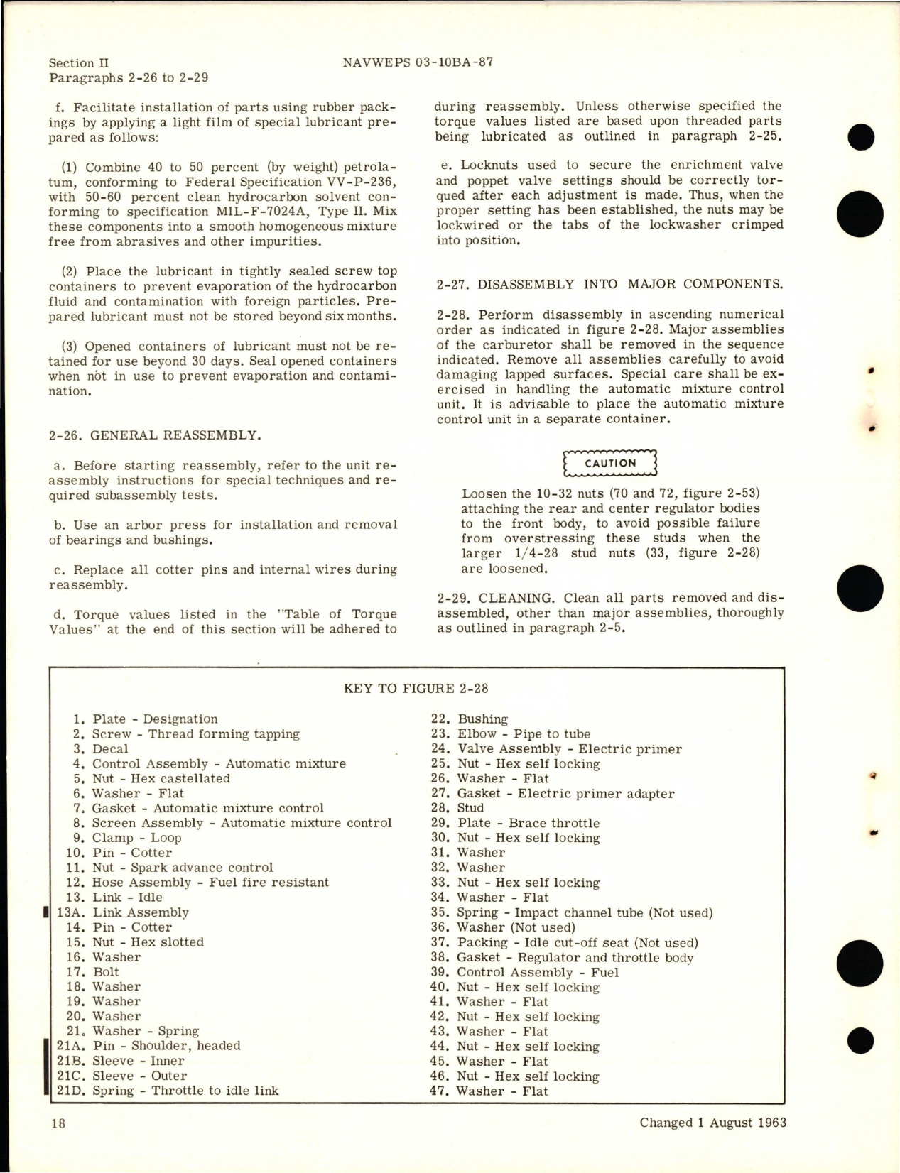 Sample page 8 from AirCorps Library document: Overhaul Instructions for Injection Carburetor - Model PR-58E5