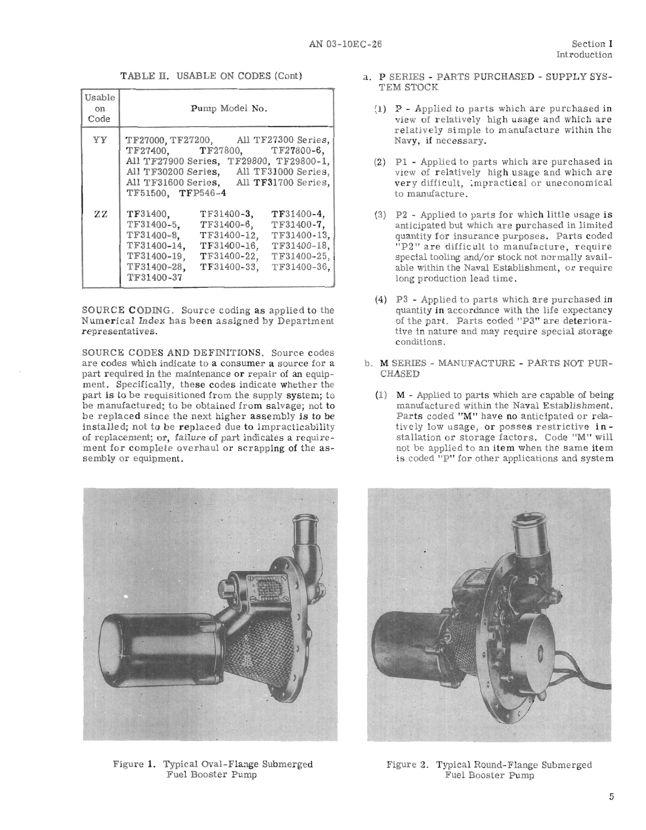 Sample page 7 from AirCorps Library document: Illustrated Parts Breakdown for Submerged Fuel Booster Pump 