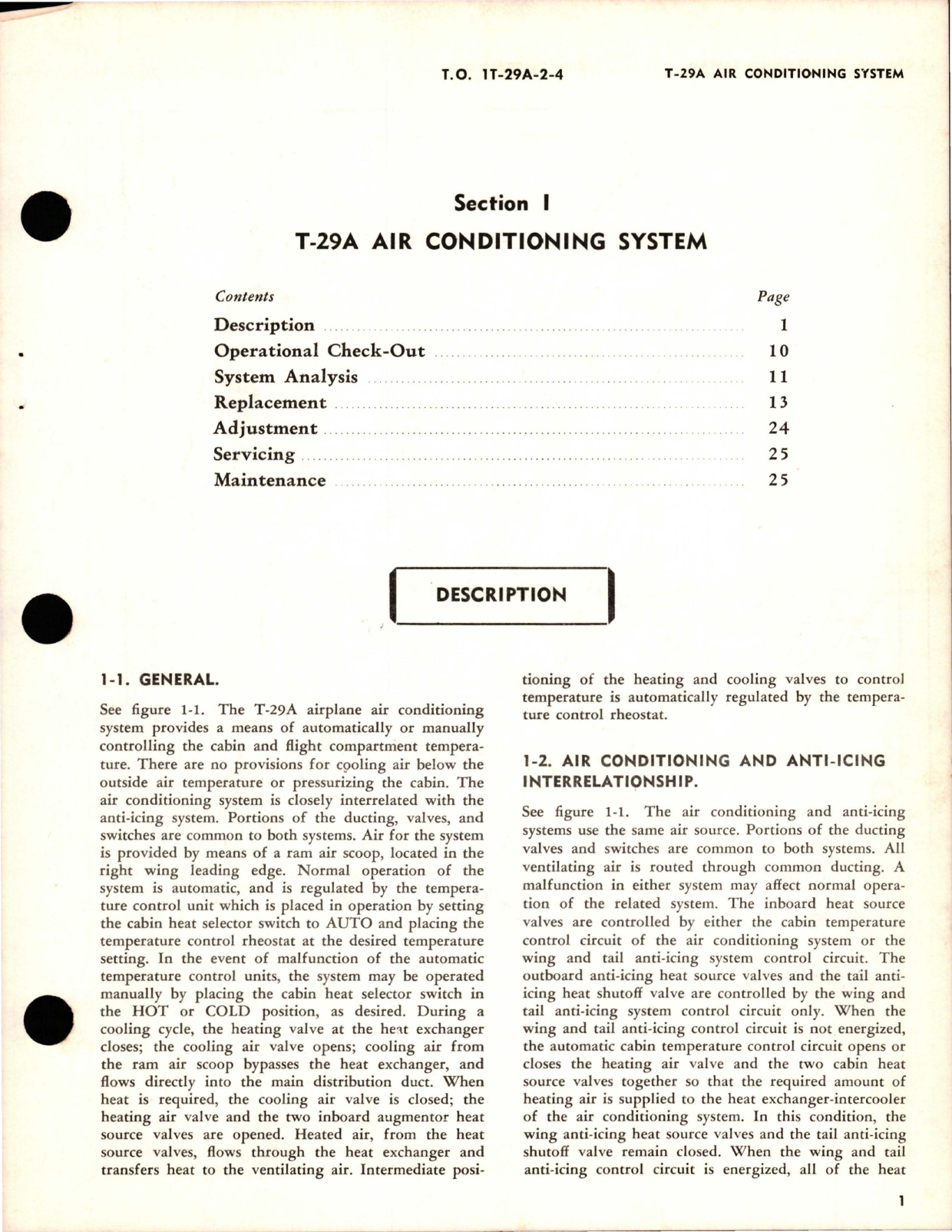 Sample page 9 from AirCorps Library document: Maintenance for Utility Systems for T-29A, T-29B, T-29C and T-29D