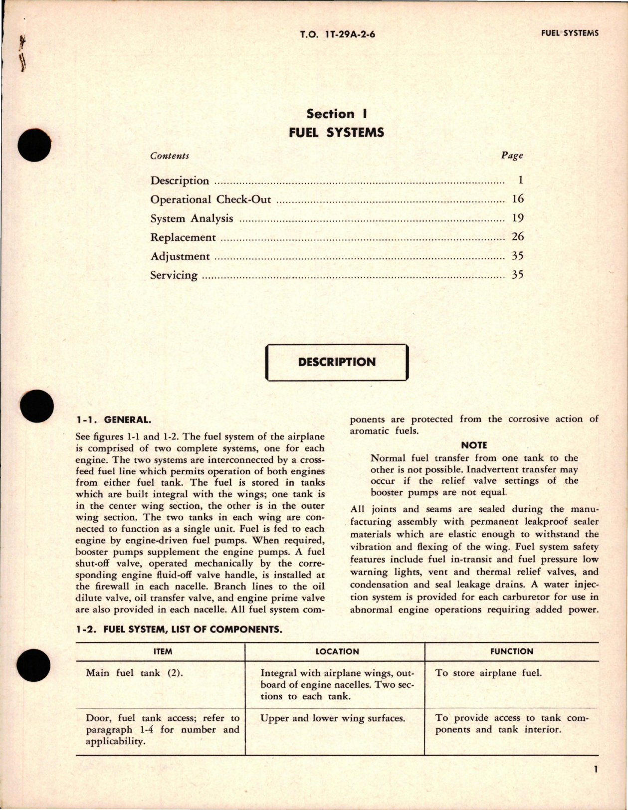 Sample page 9 from AirCorps Library document: Maintenance for Fuel and Oil Systems for AT-29C