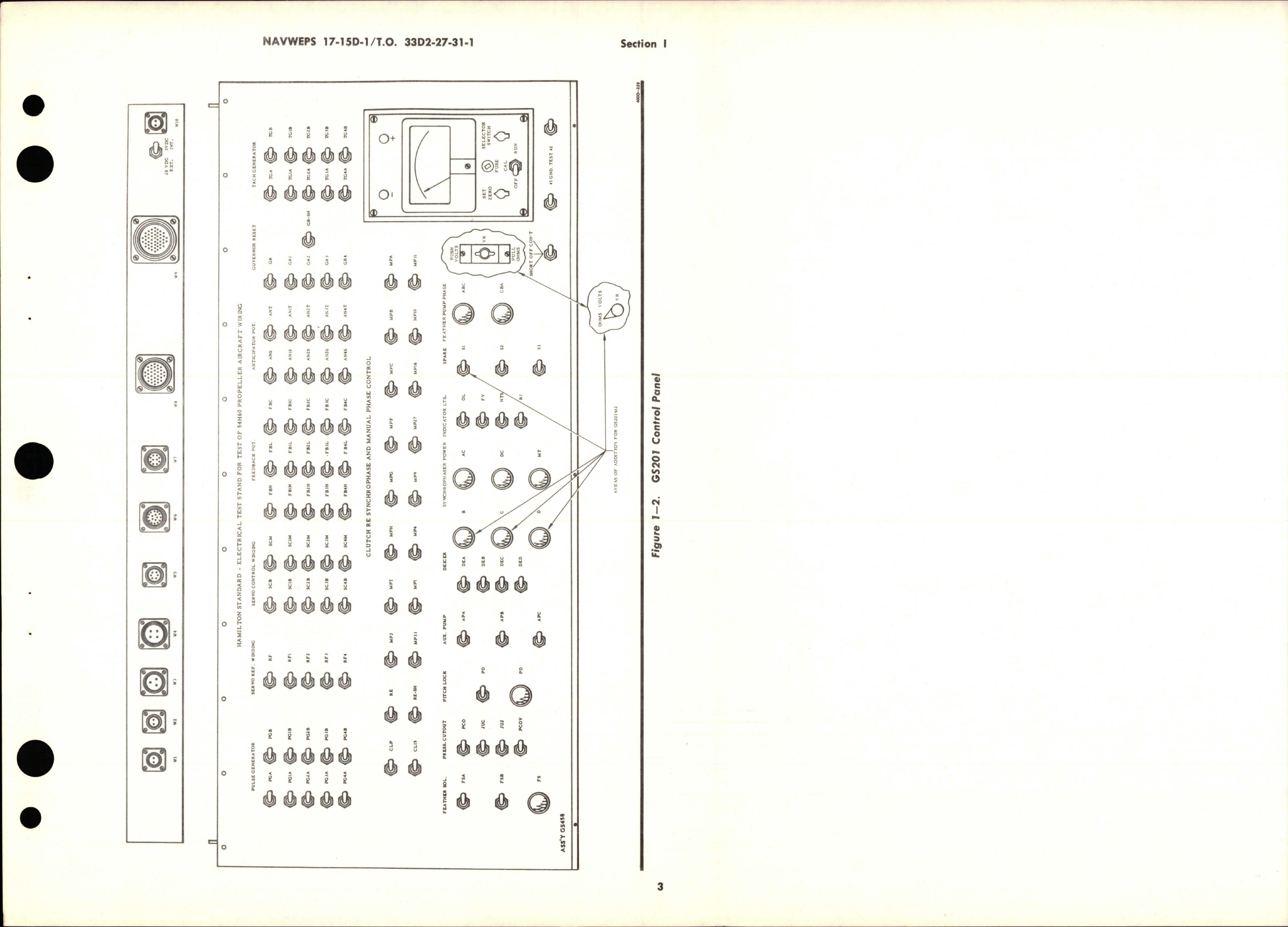 Sample page 7 from AirCorps Library document: Operations and Service Instructions with Illustrated Parts for Wiring Check Trailer Unit - Model GS201, and GS201M2