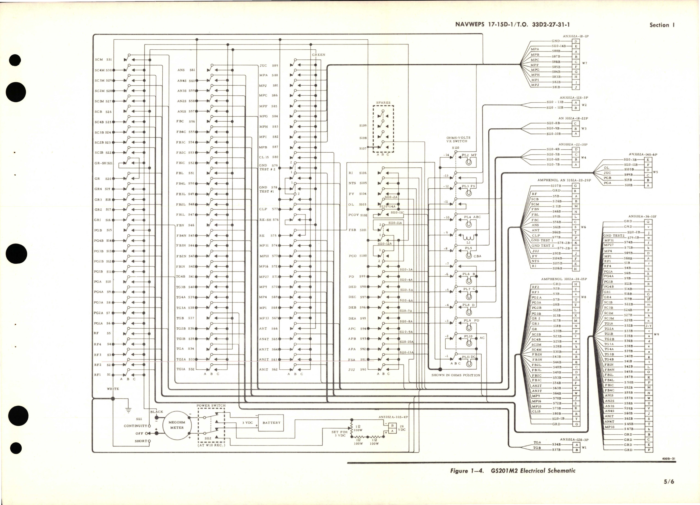 Sample page 9 from AirCorps Library document: Operations and Service Instructions with Illustrated Parts for Wiring Check Trailer Unit - Model GS201, and GS201M2