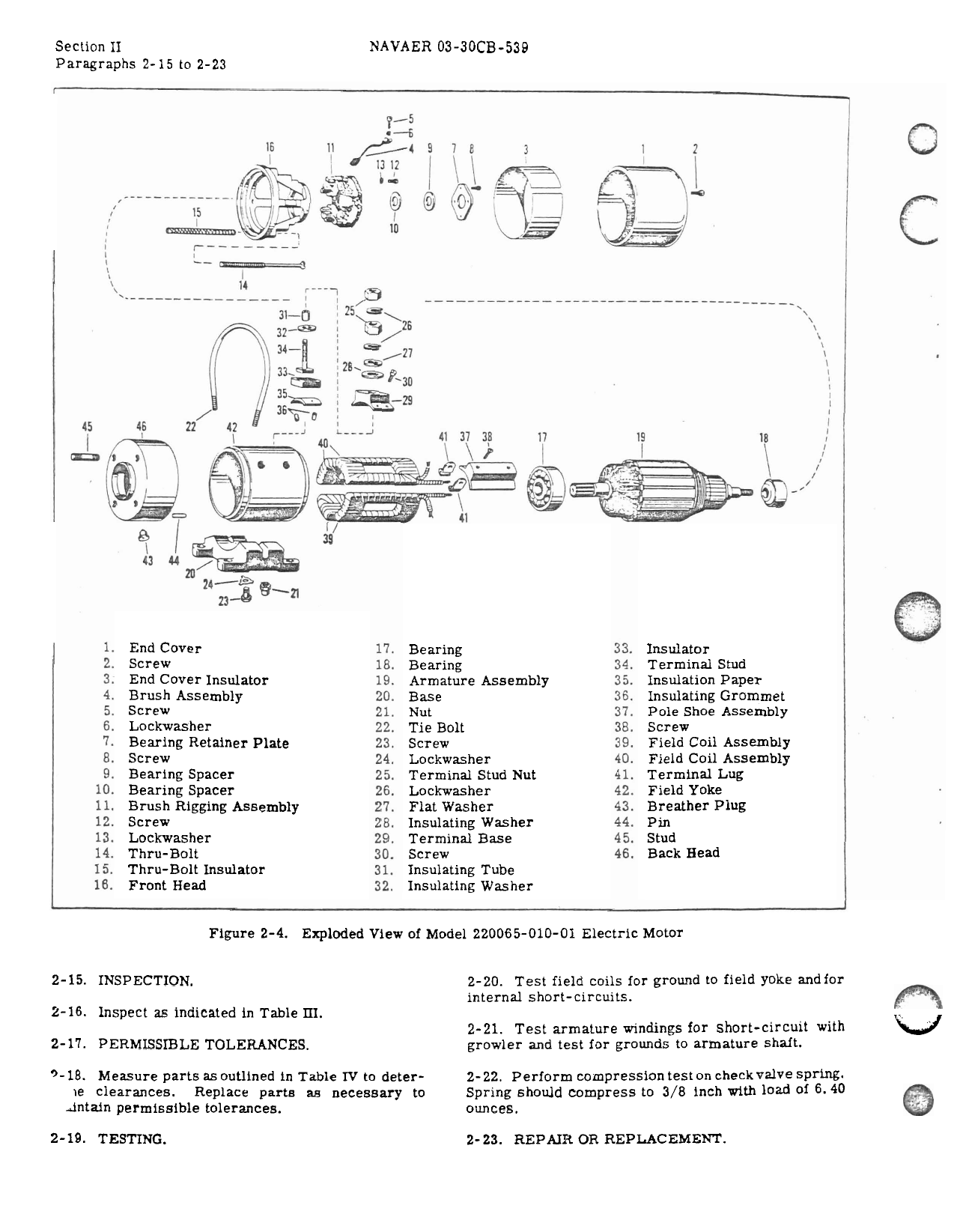Sample page 7 from AirCorps Library document: Overhaul Instructions for Electric Motor-Driven Hydraulic Gear Type Pump - 111069 Series