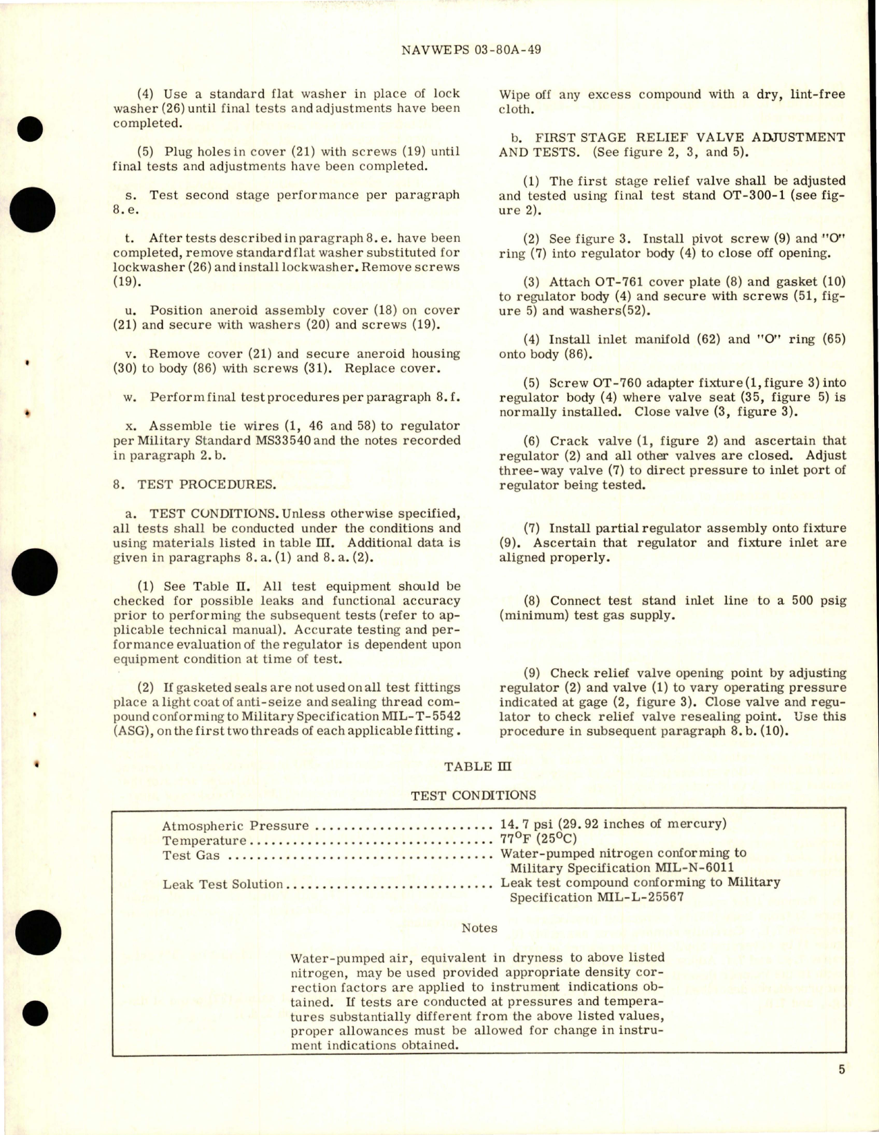 Sample page 7 from AirCorps Library document: Overhaul Instructions with Parts Breakdown for Absolute Pressure Regulator